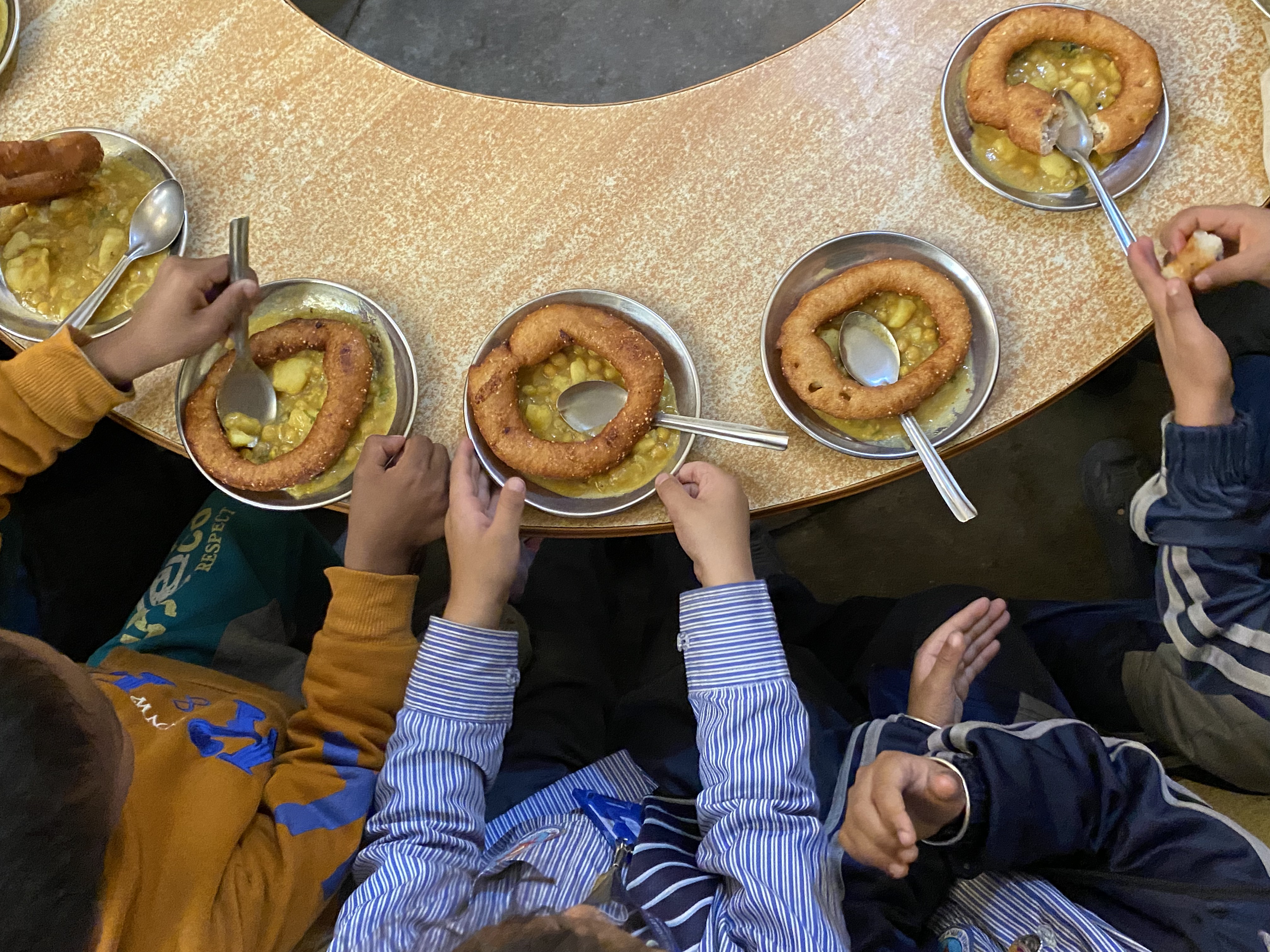 Nepali students get a second helping