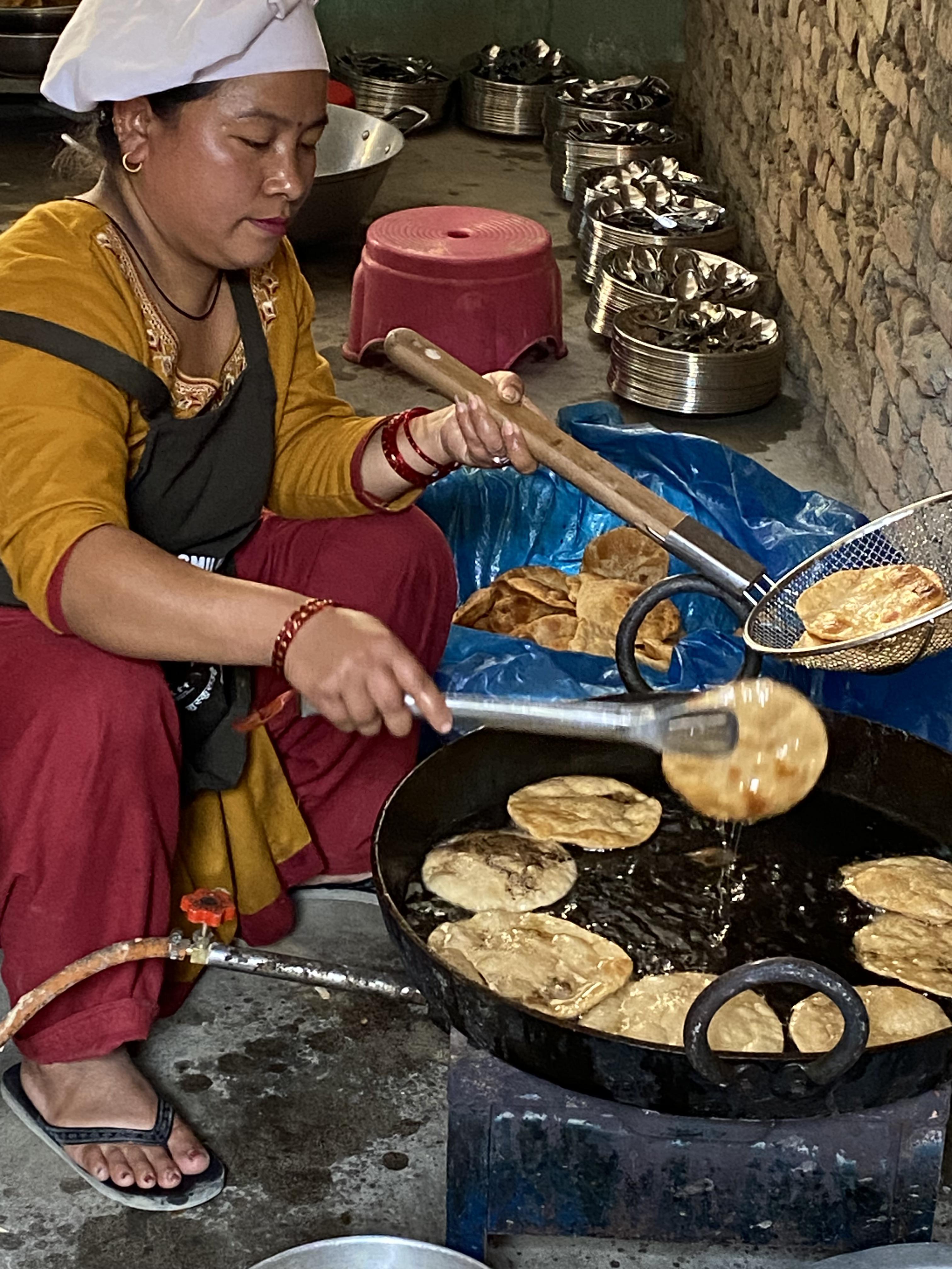Nepali students get a second helping