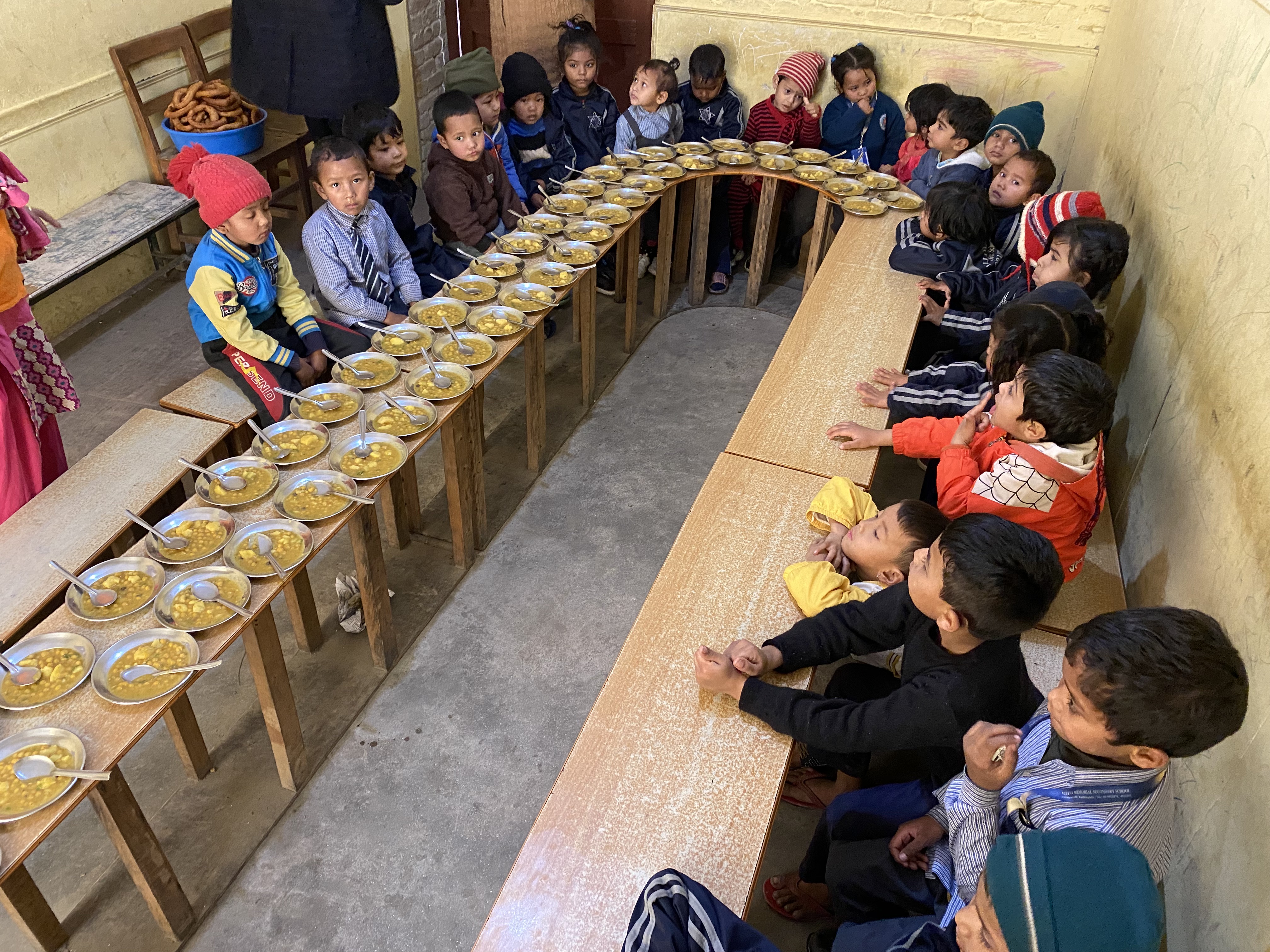 Nepali students get a second helping