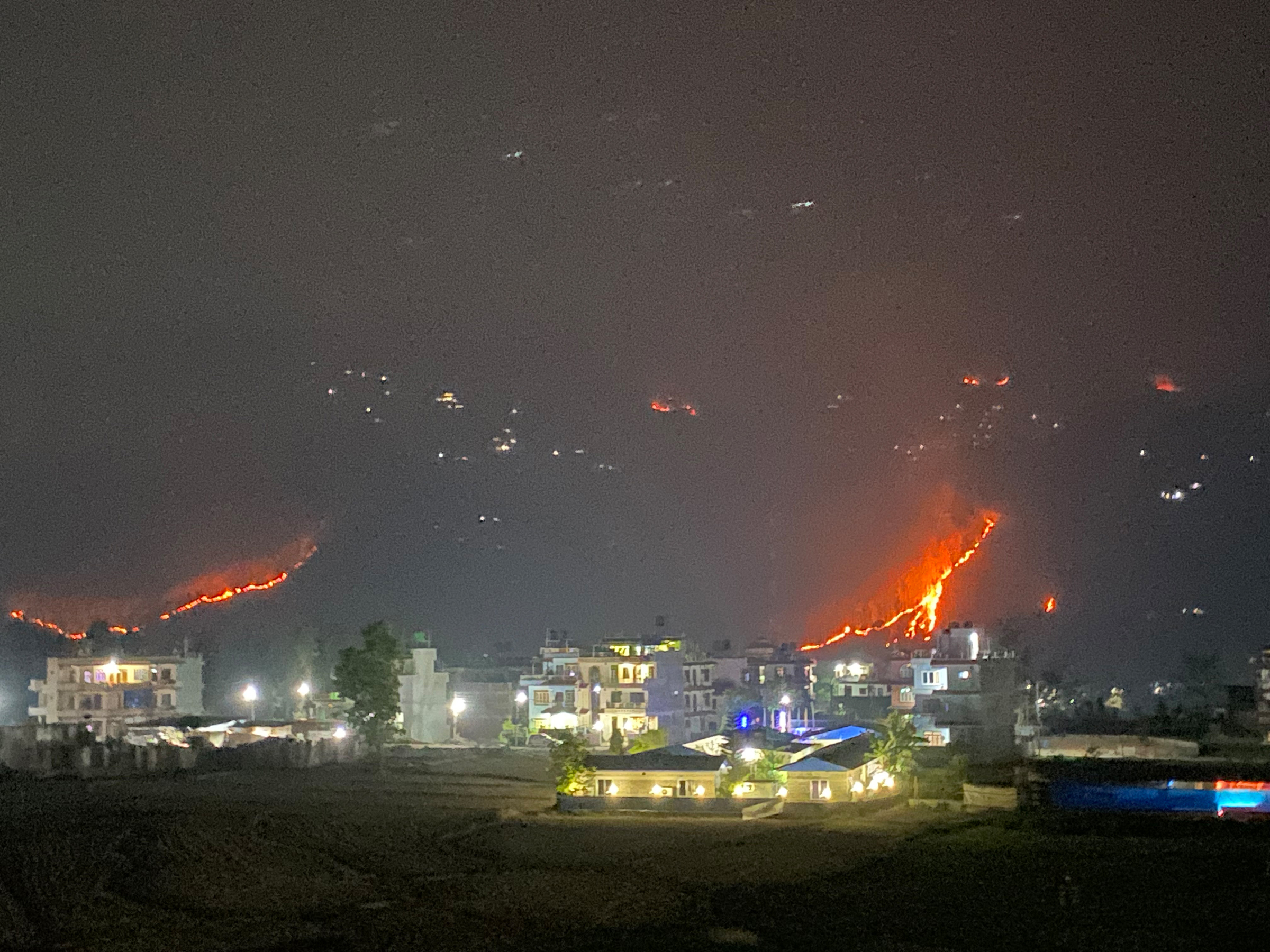 Nuwakot wildfire