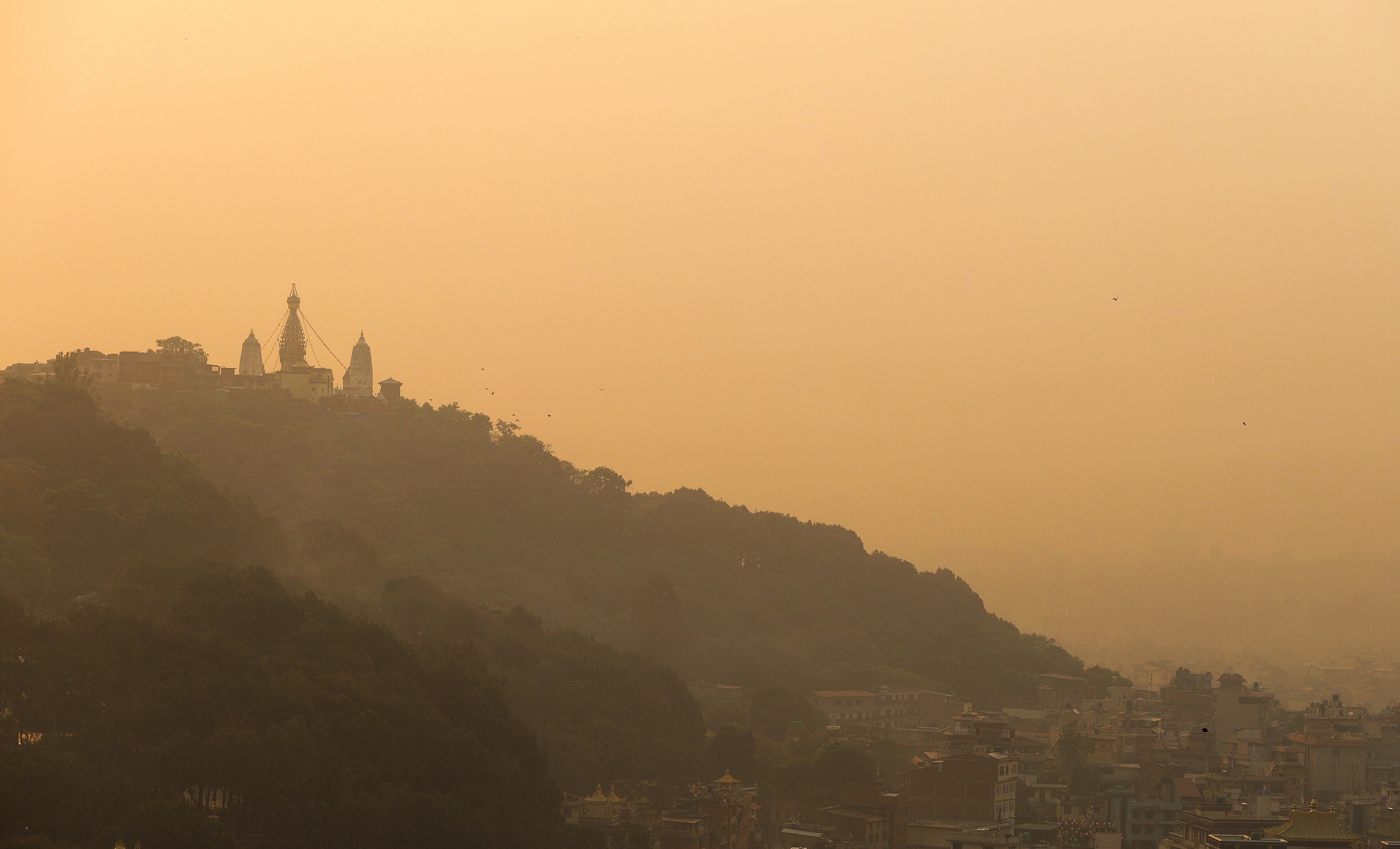 Swayambhu pollution