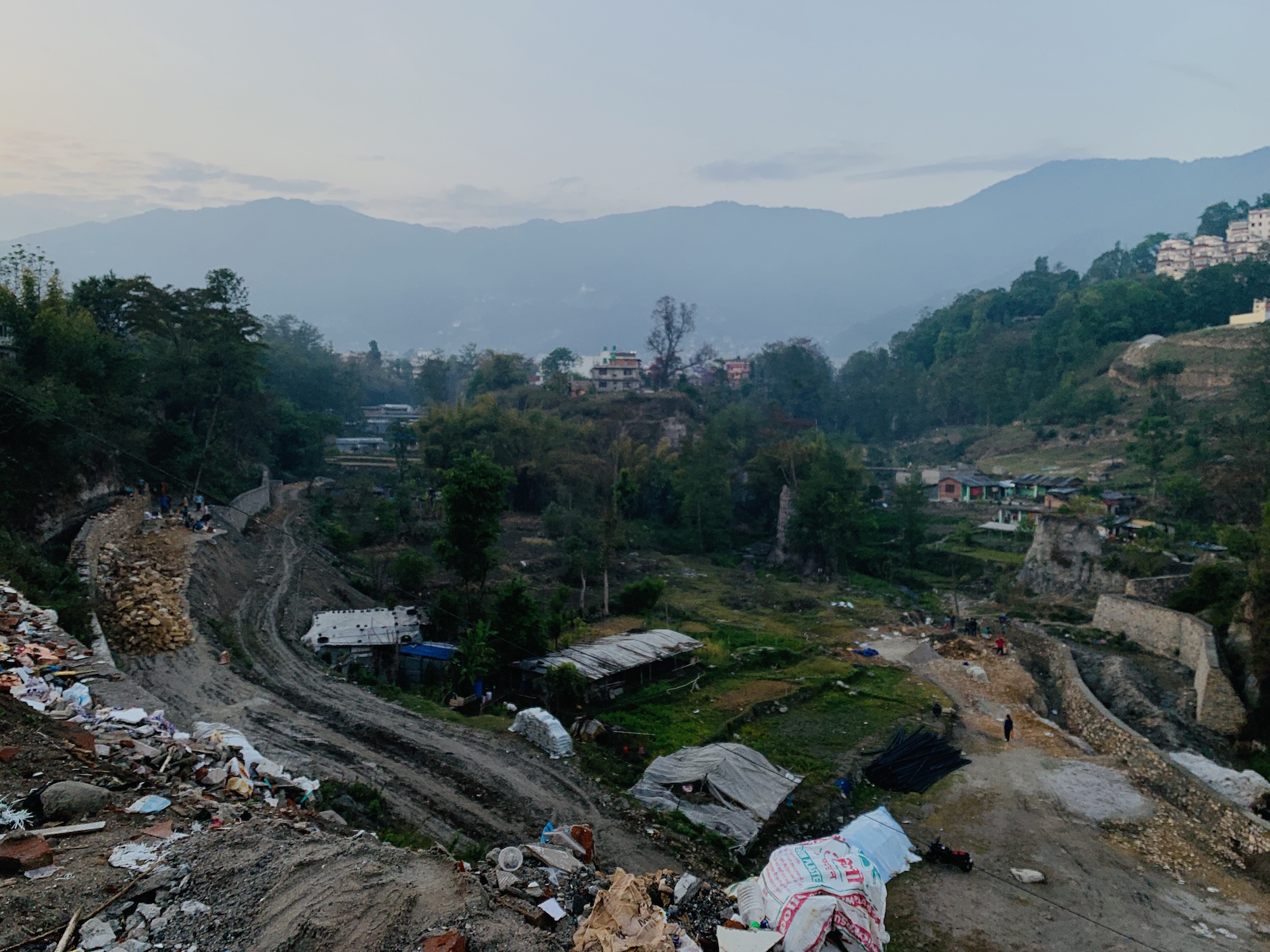 Construction at Hijjya River