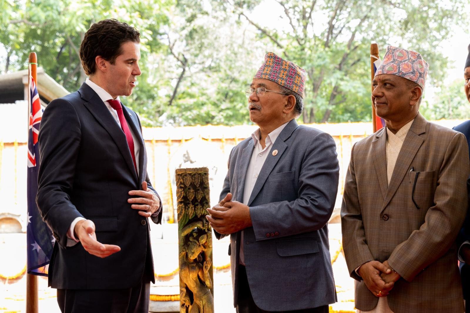 Australian galley returns stolen strut to Nepal