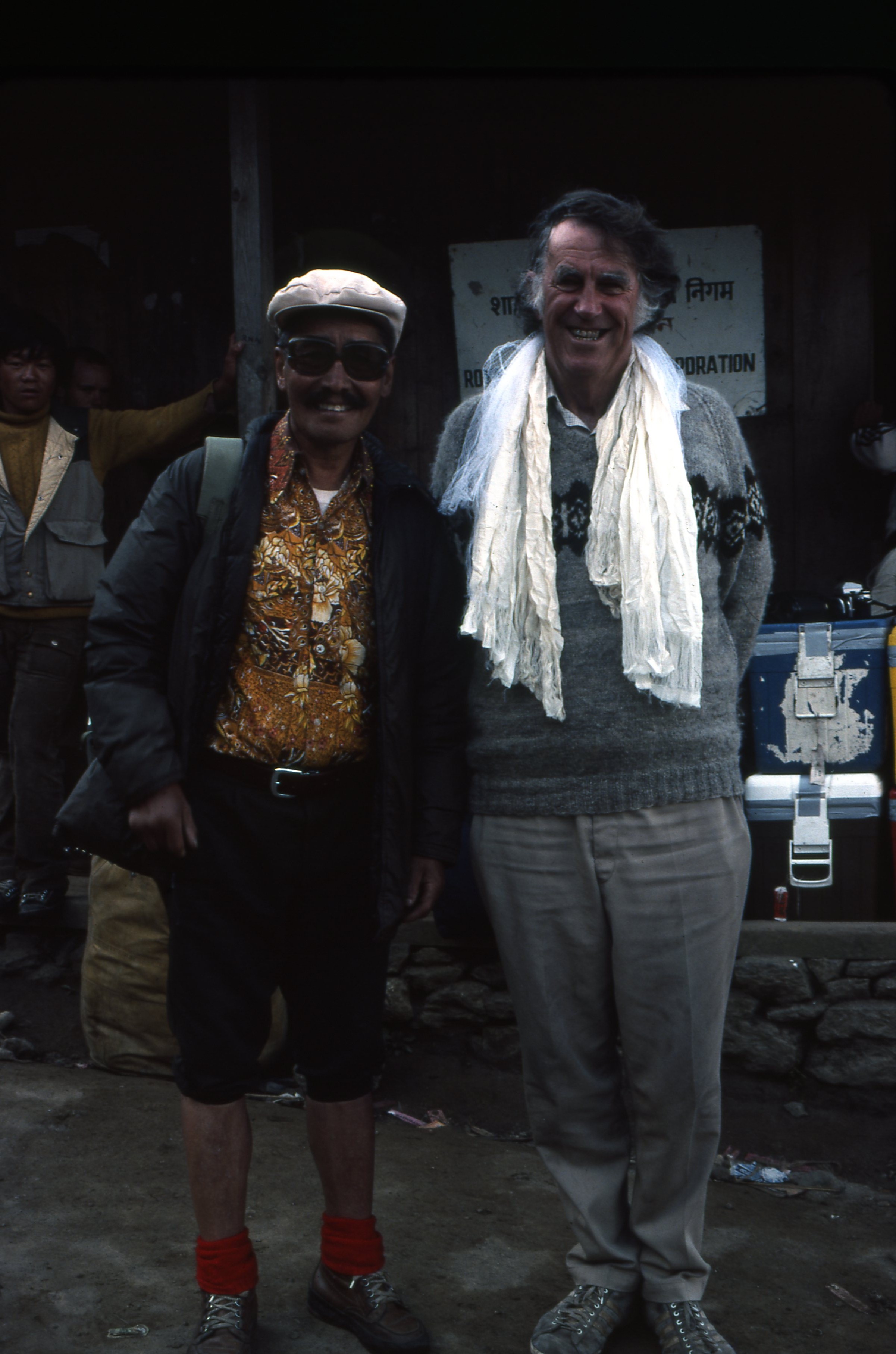 Tenzing Norgay and Edmind Hillary