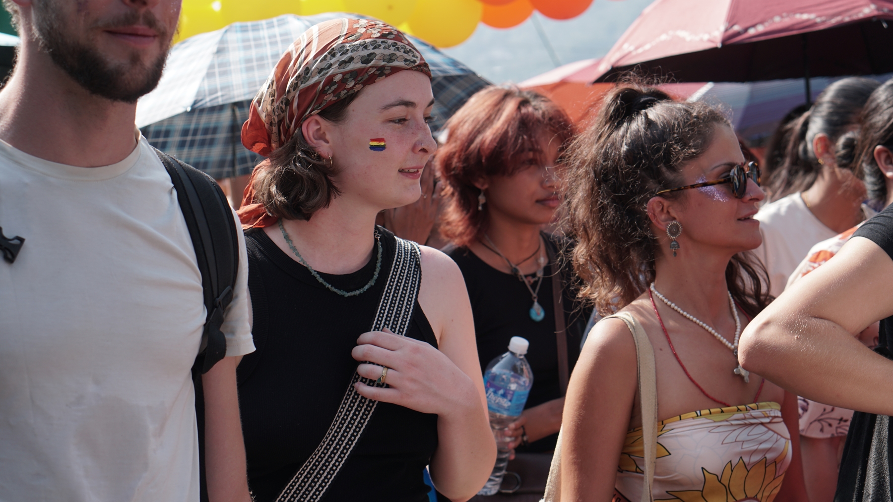 A mother celebrates Pride