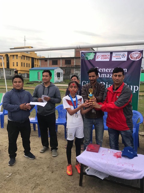 Scoring a better future for Nepal's soccer girls NT