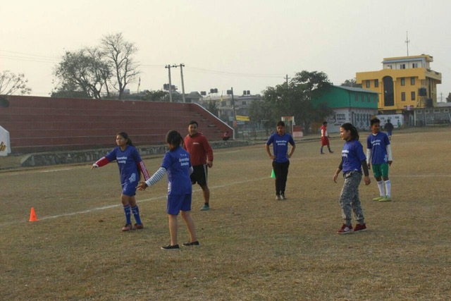 Scoring a better future for Nepal's soccer girls NT