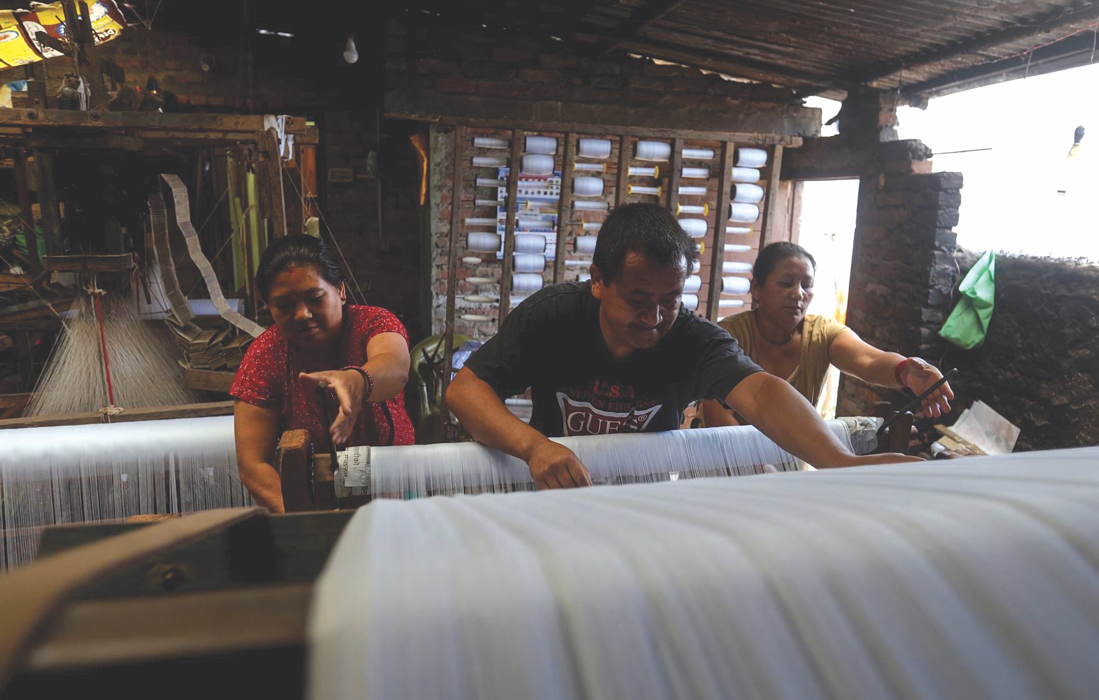 Weaving the fabric of a new life  NT