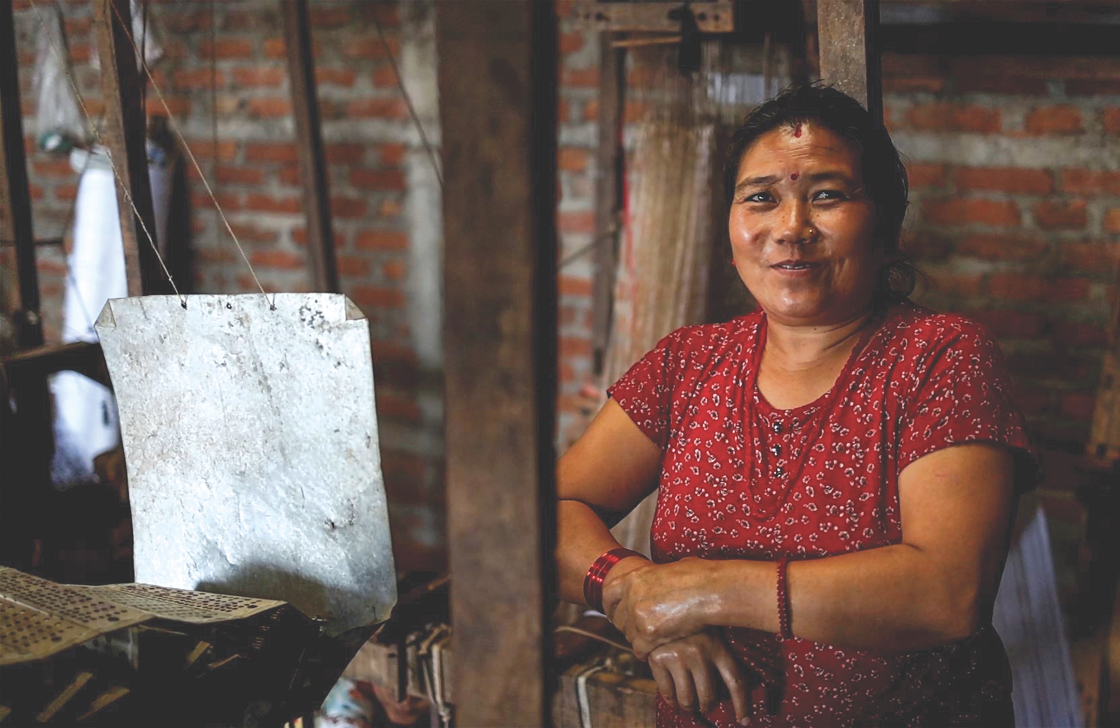 Weaving the fabric of a new life  NT