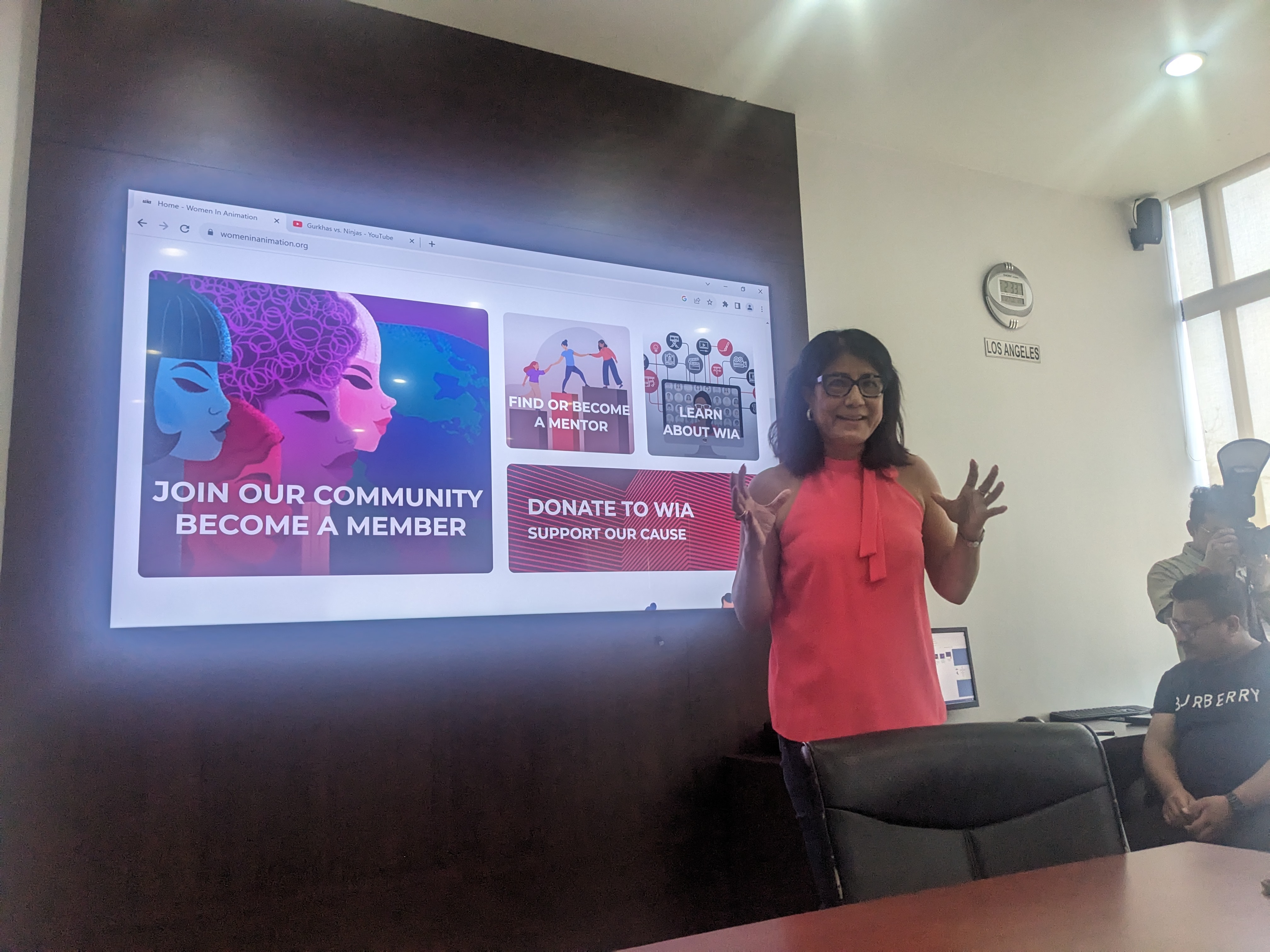 Women in animation in Nepal