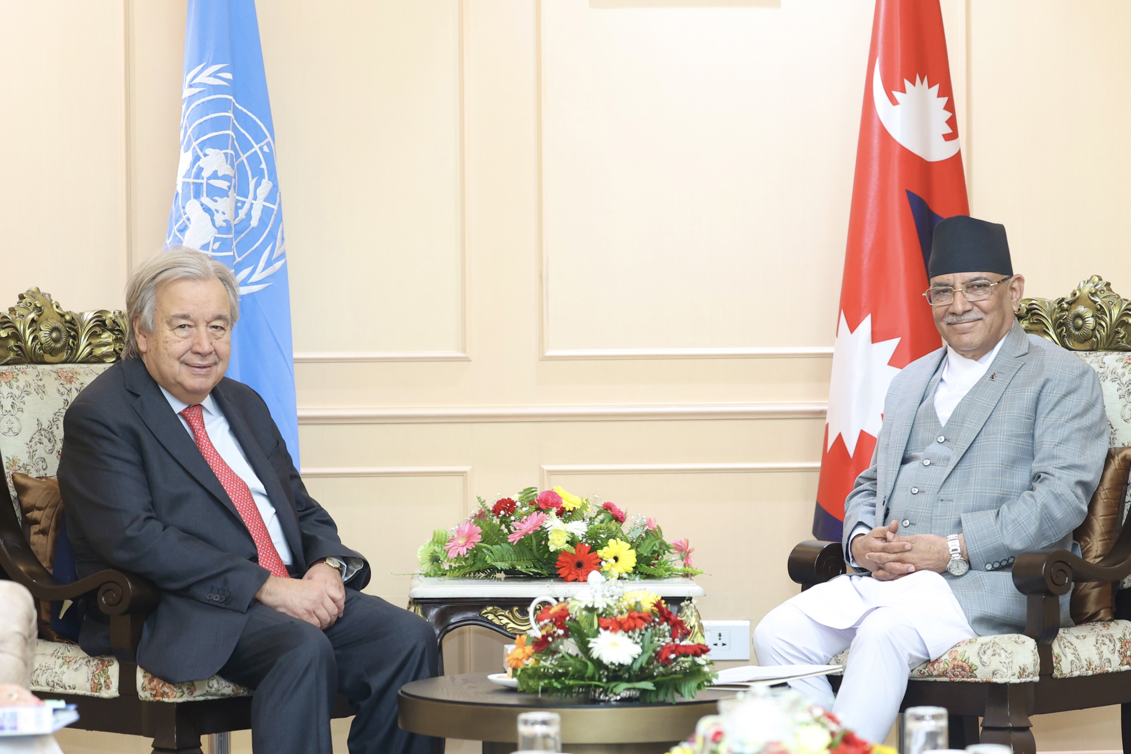António Guterres in Nepal