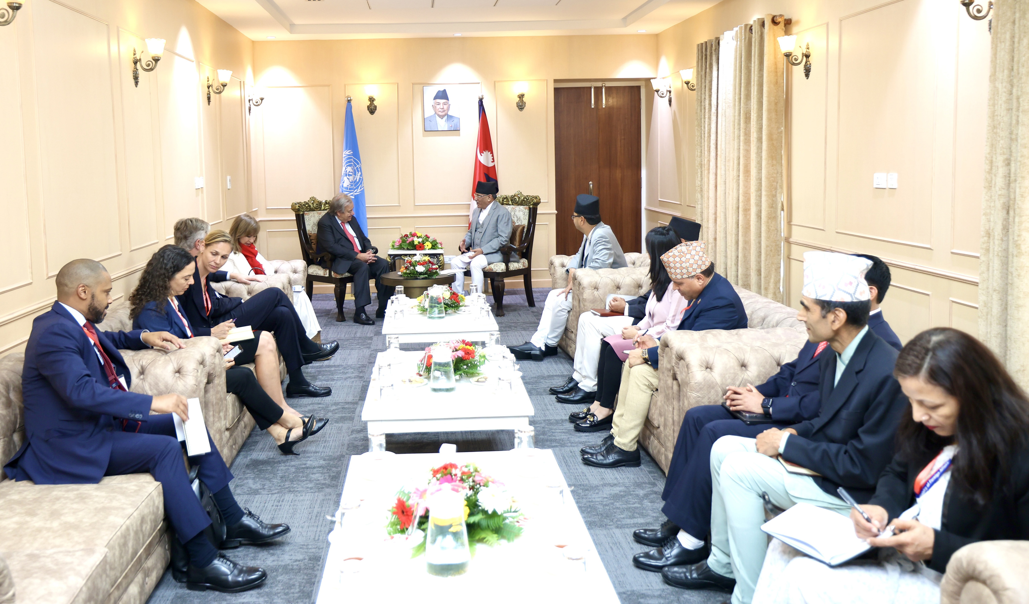 António Guterres in Nepal