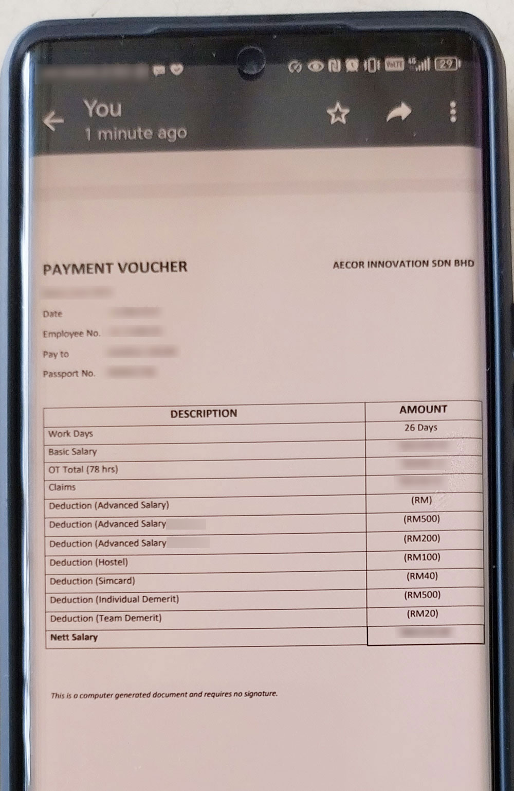 Malaysia-Nepal migrant scam NT