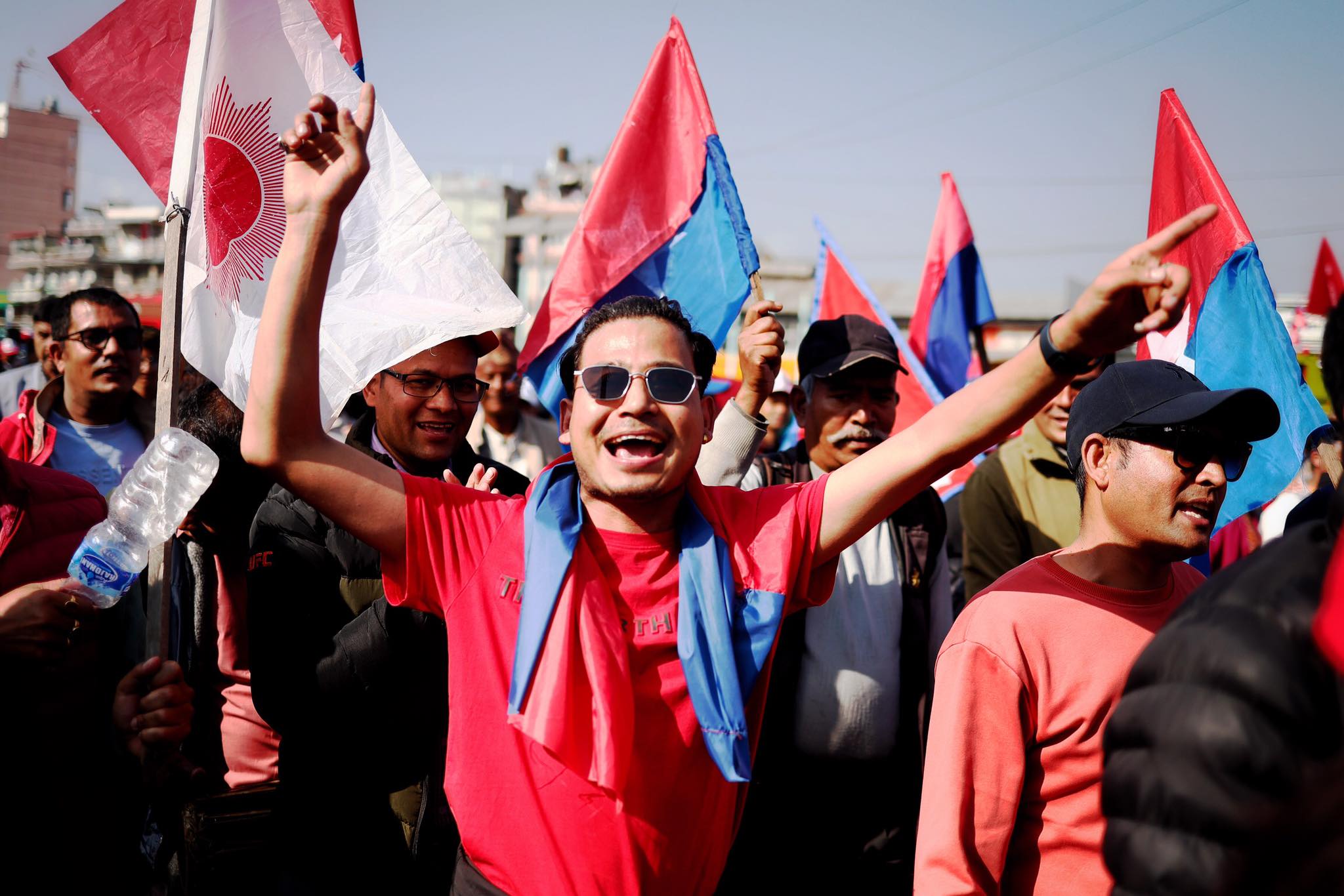 UML protests Tinkune NT