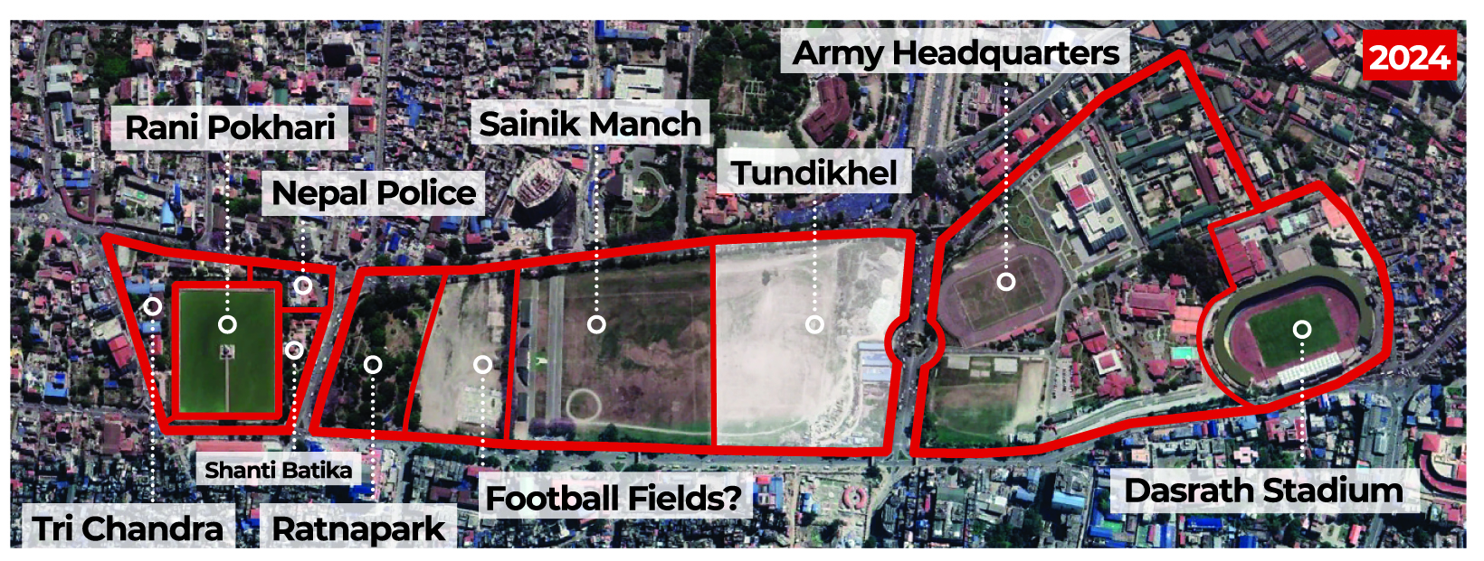 Occupation of Tundikhel NT 