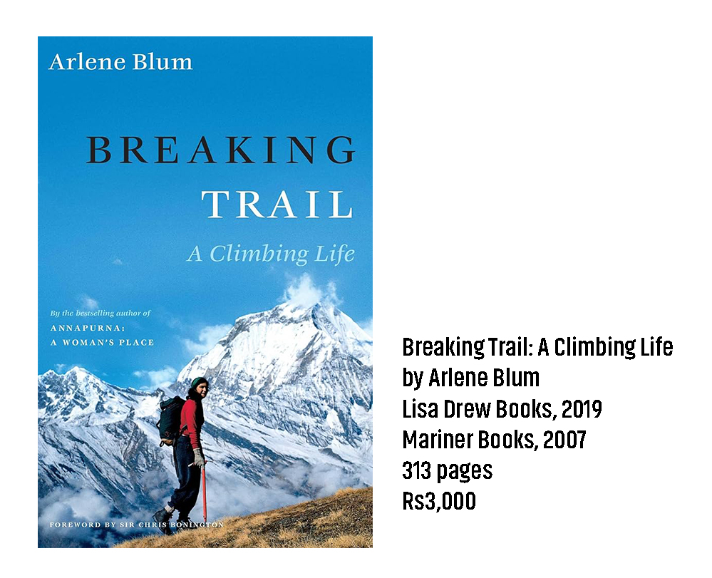 Breaking trail