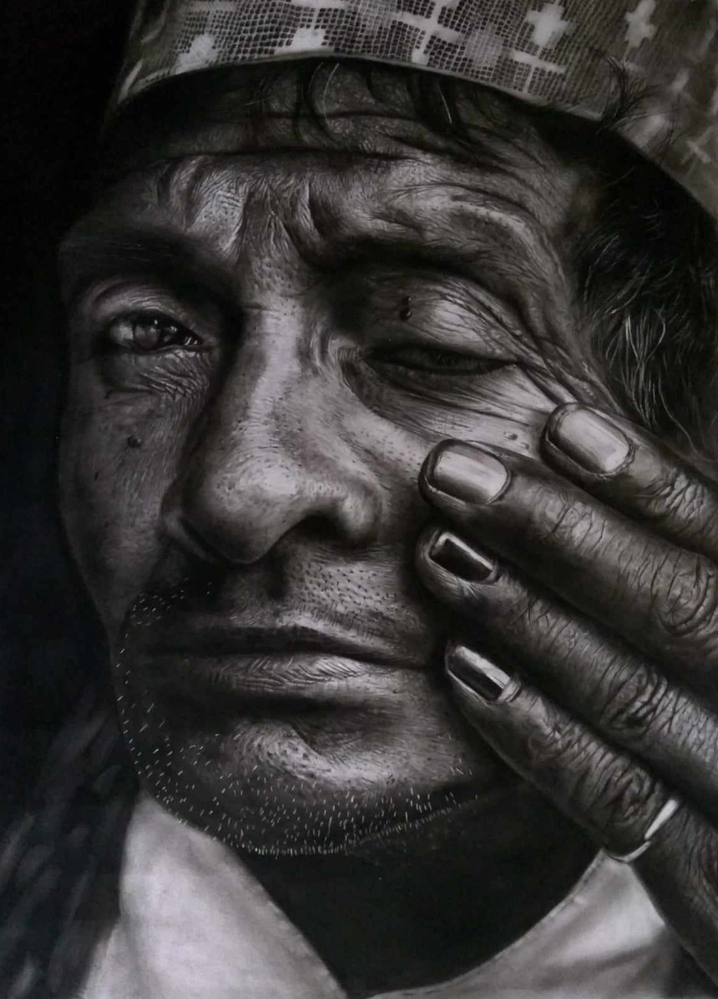 Manish Dhoju in hyperrealism NT