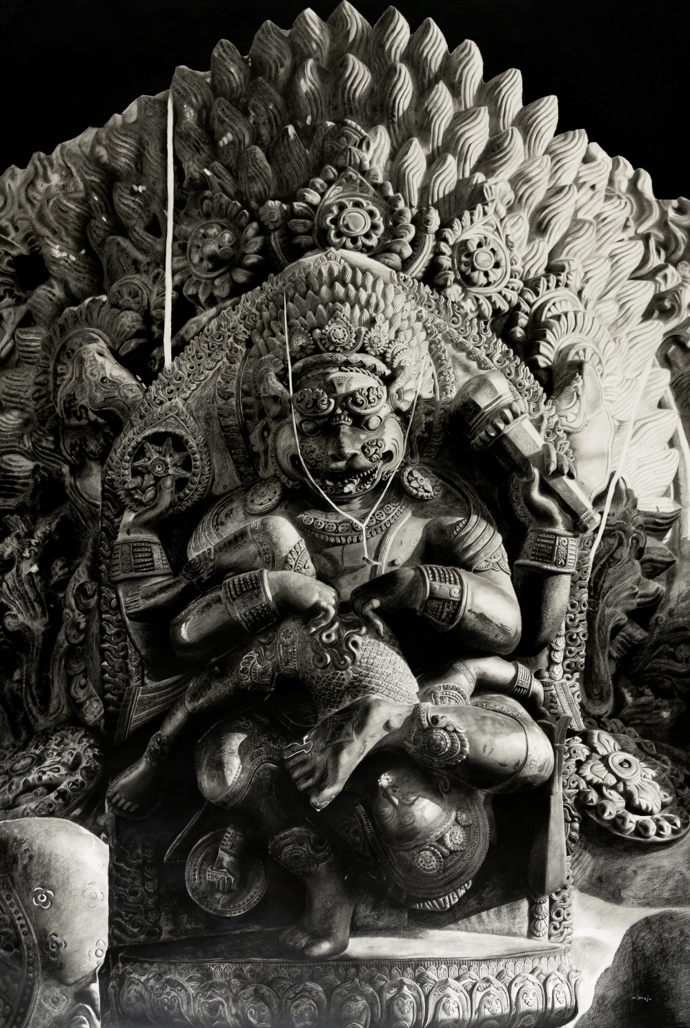 Manish Dhoju in hyperrealism NT