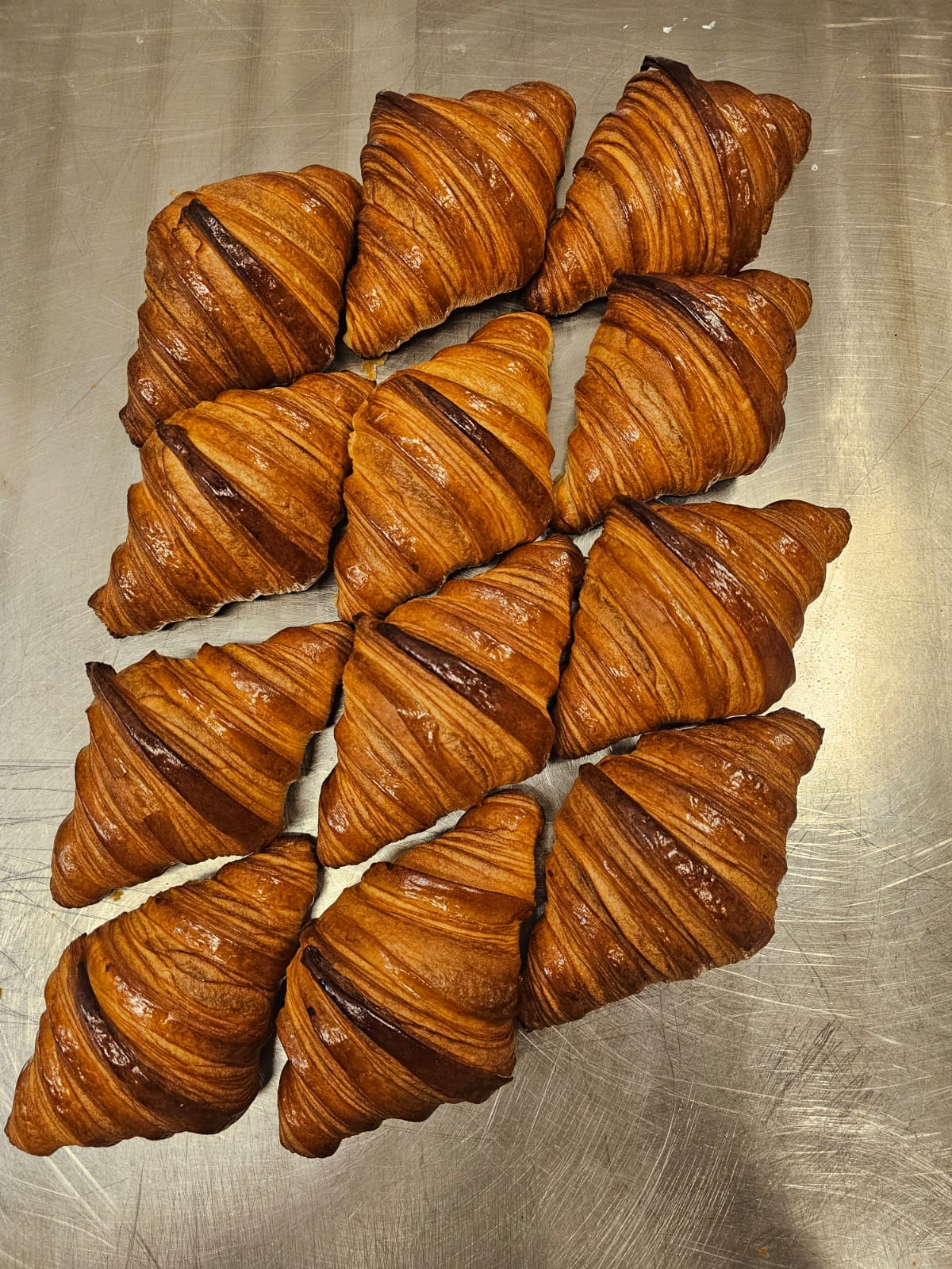 Croissants, which are one of Giri's favorite things to make