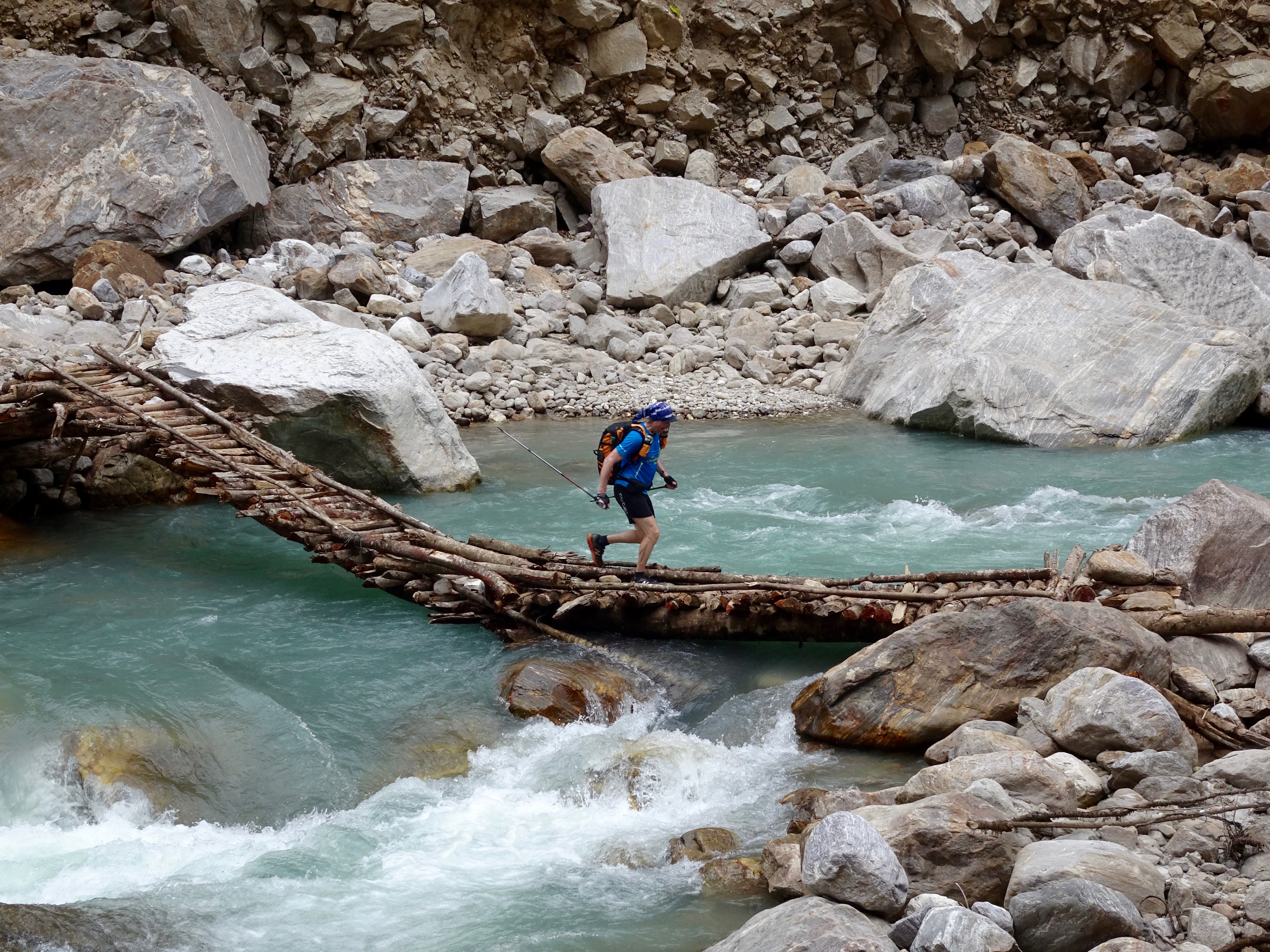 Hurtling through the Himalaya