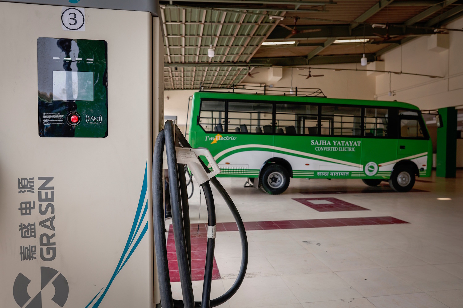 Sajha Yatayat charging depot NT 1