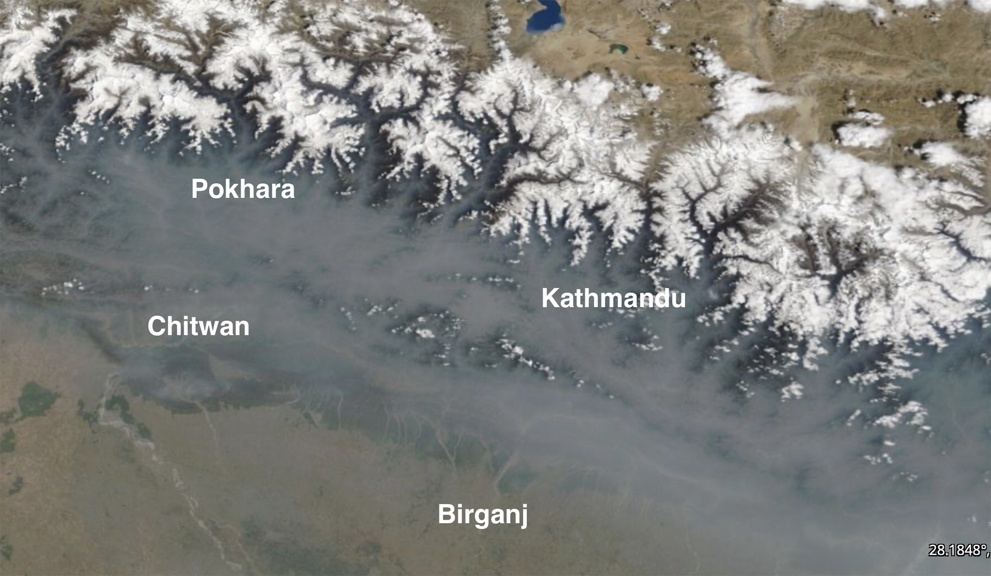 Wildfires in Nepal