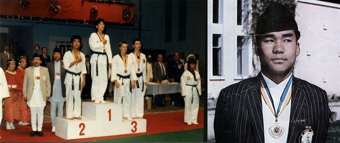 Nepal in Olympics taekwondo