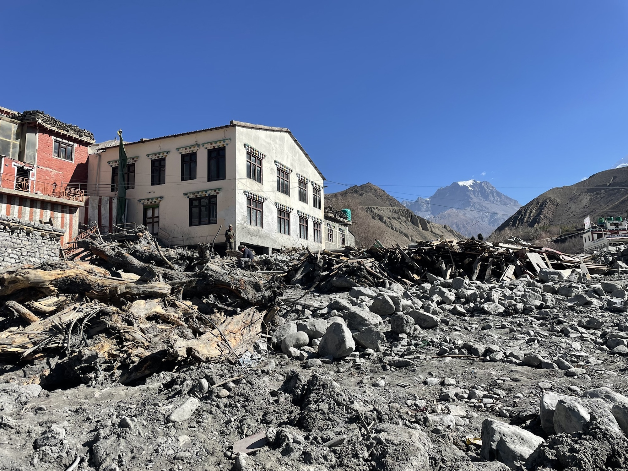 Kagbeni flood