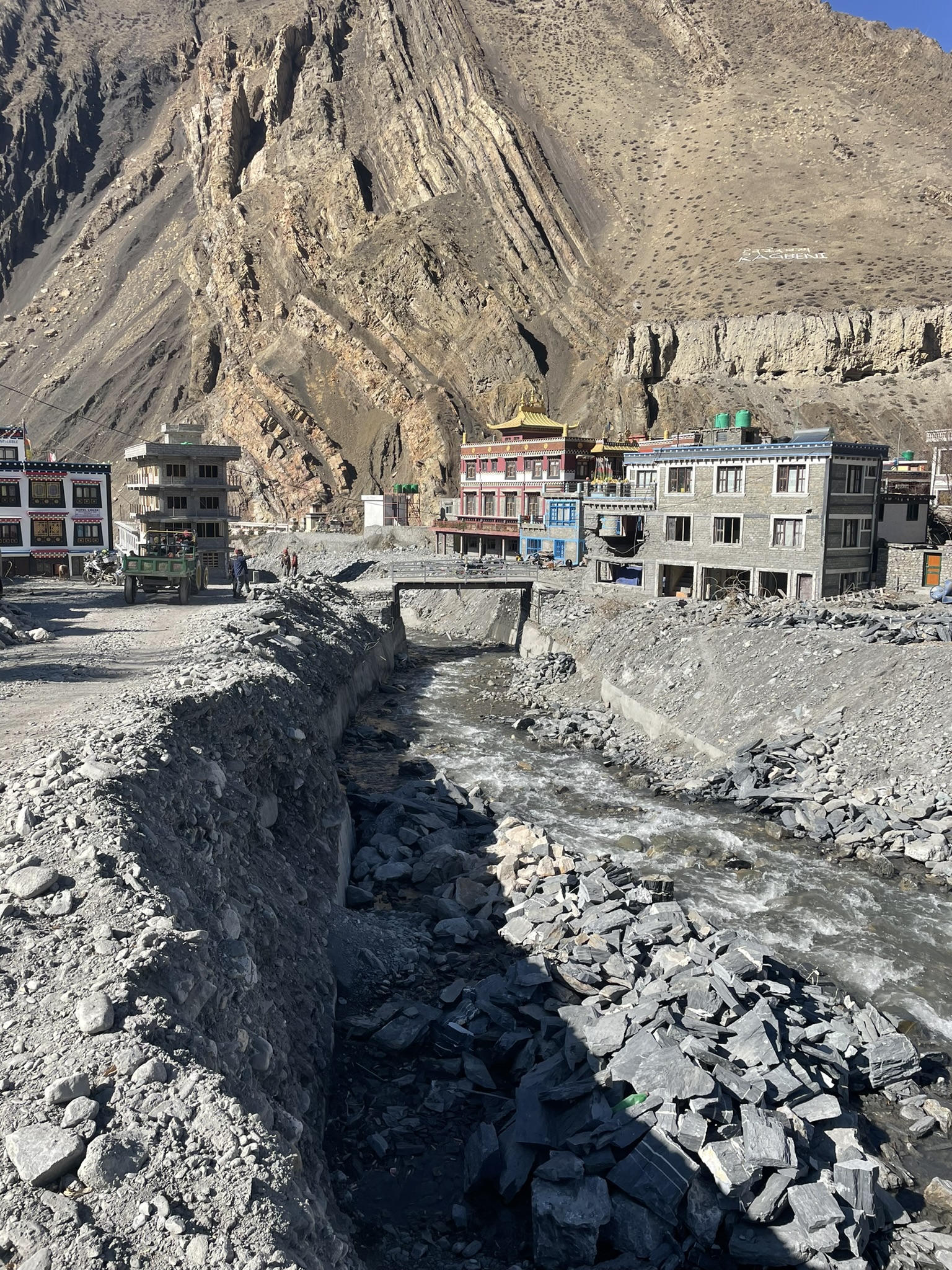 Kagbeni flood