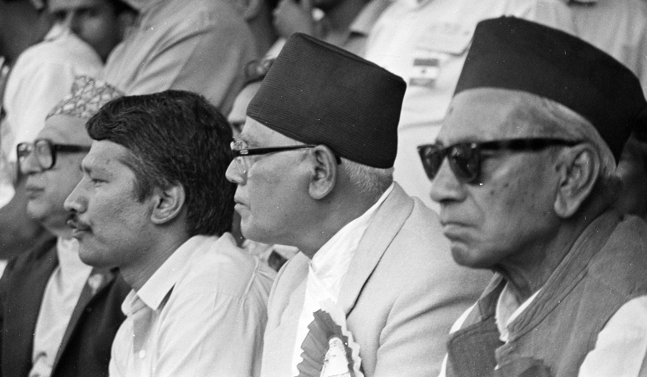 Prakash Man Singh and Ganesh Man Singh in 1994