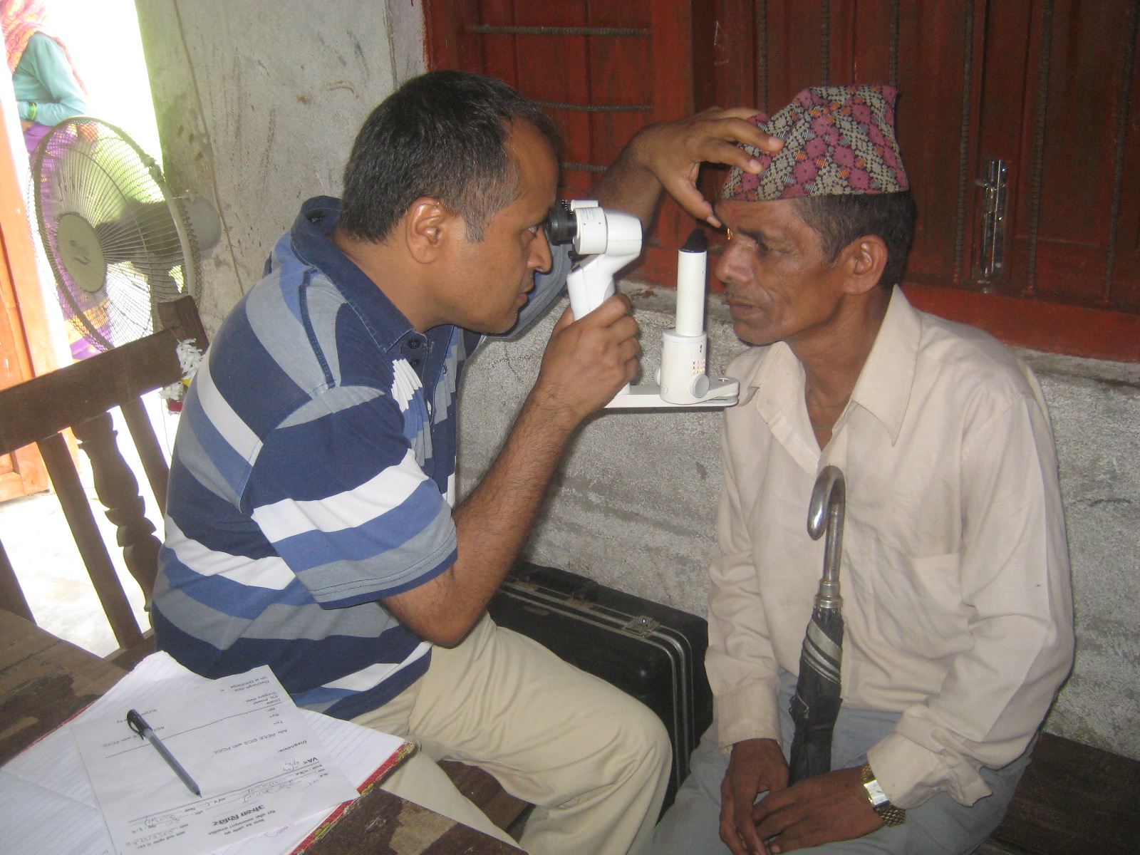 Bidya Prasad Pant eye surgeon NT 2