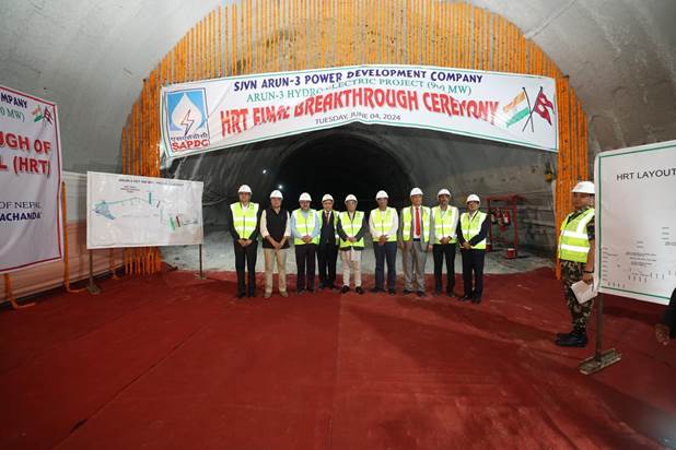 Upper arun breakthrough