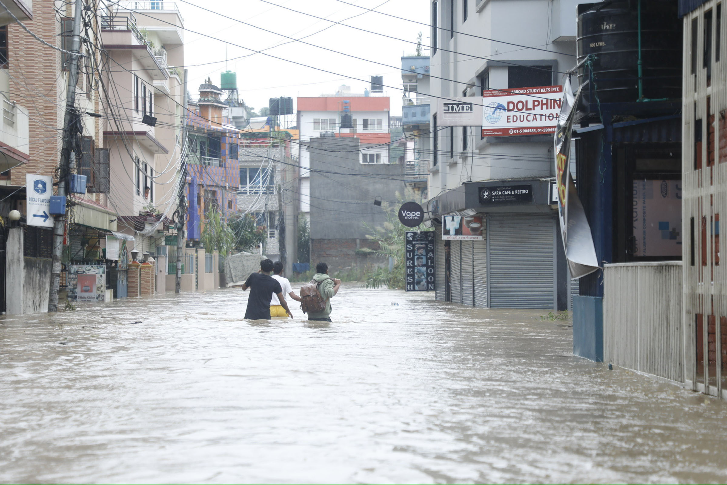 Nepal floods NT