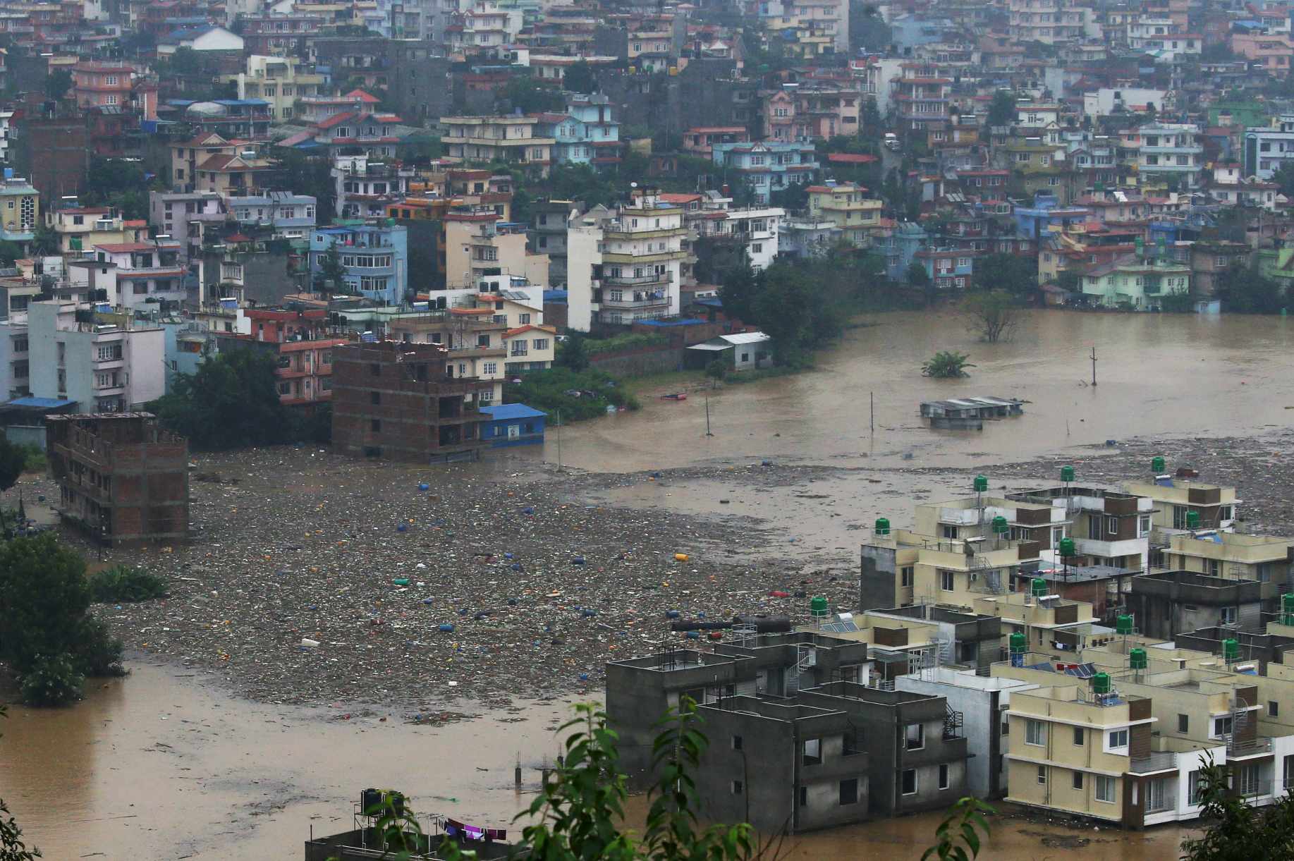 Nepal floods Kathmandu NT