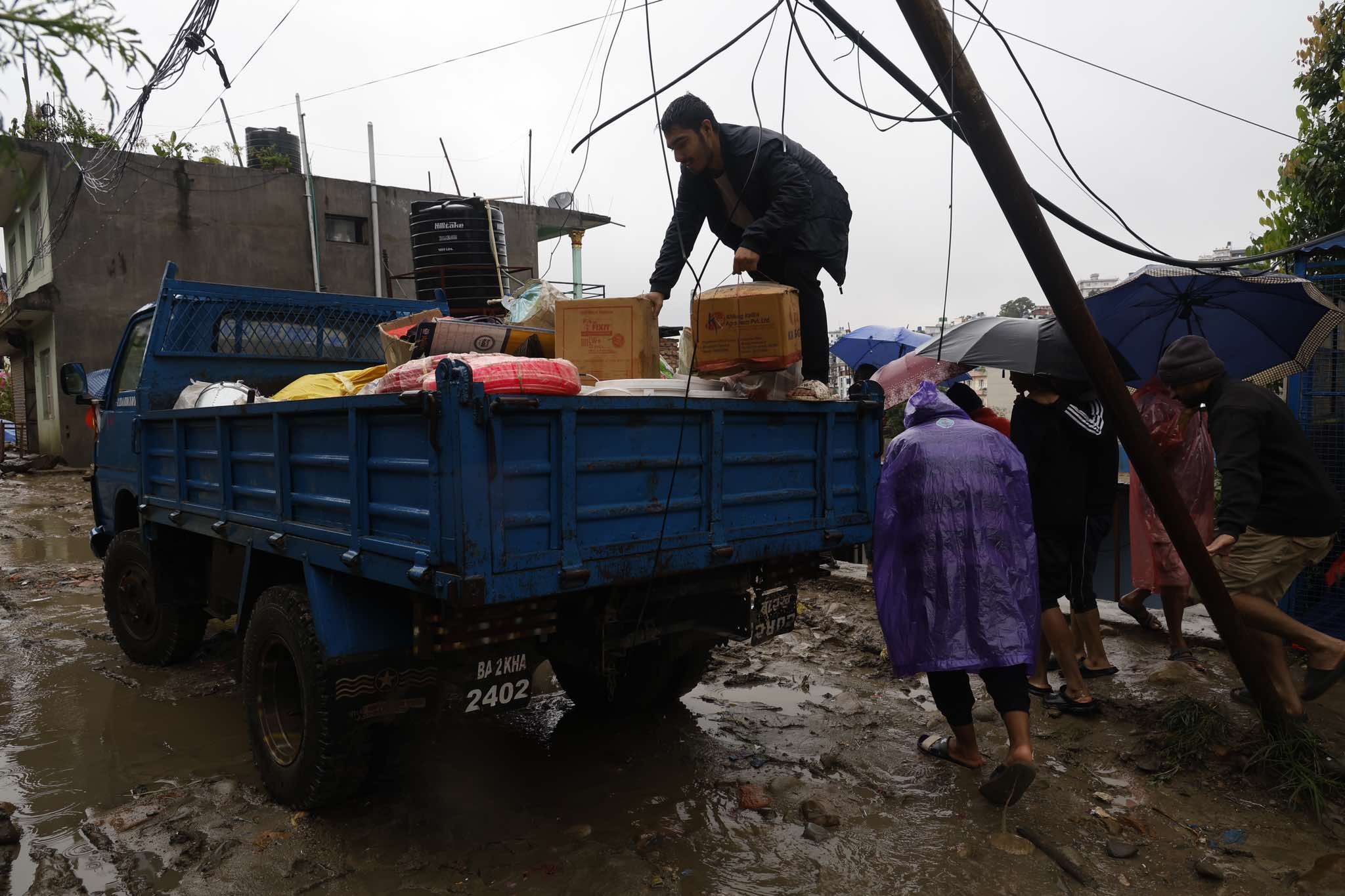 Nepal floods Kathmandu NT