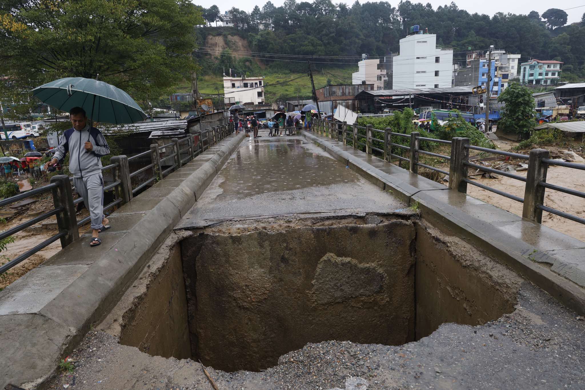 Nepal floods Kathmandu NT