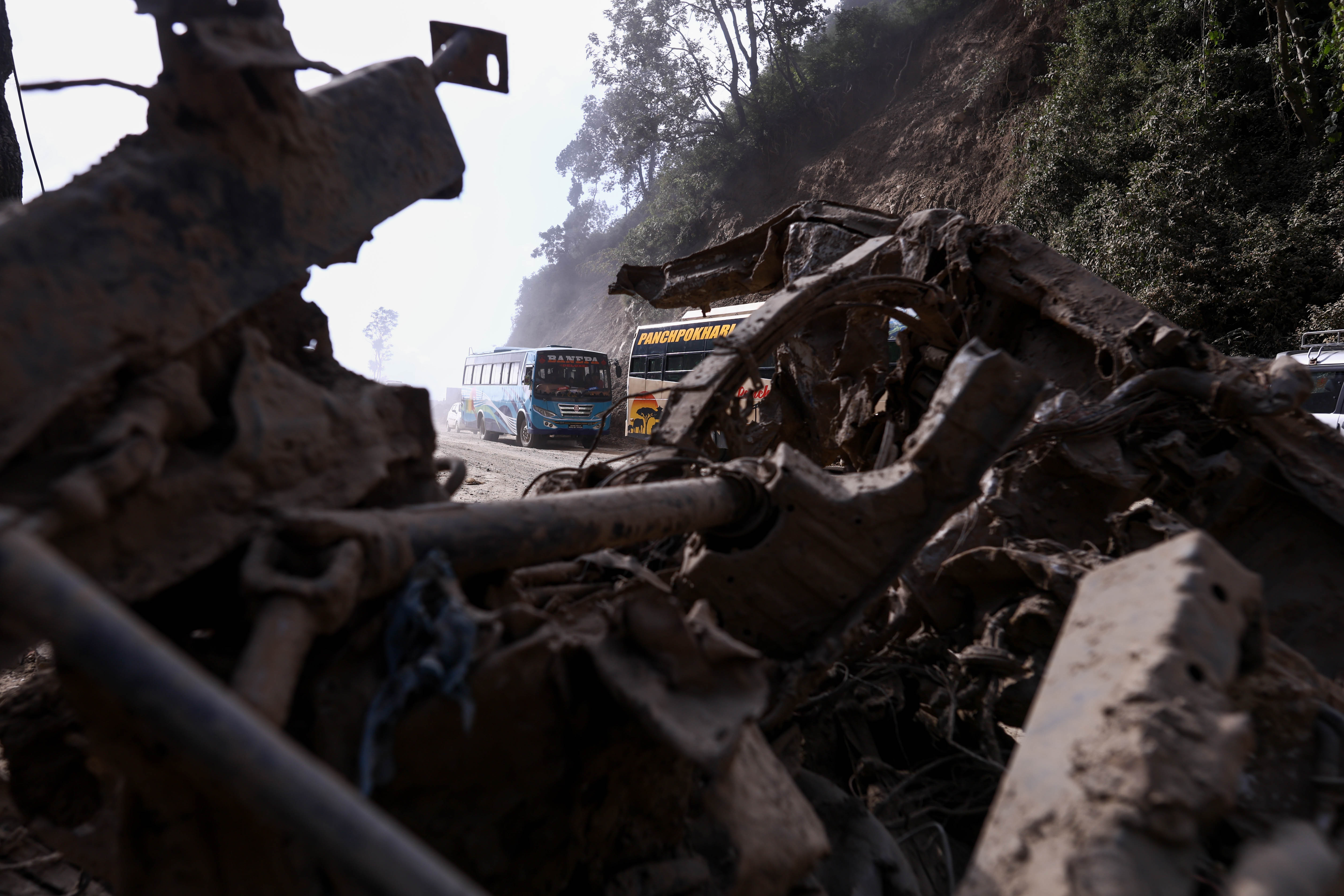 jhyaple khola landslides