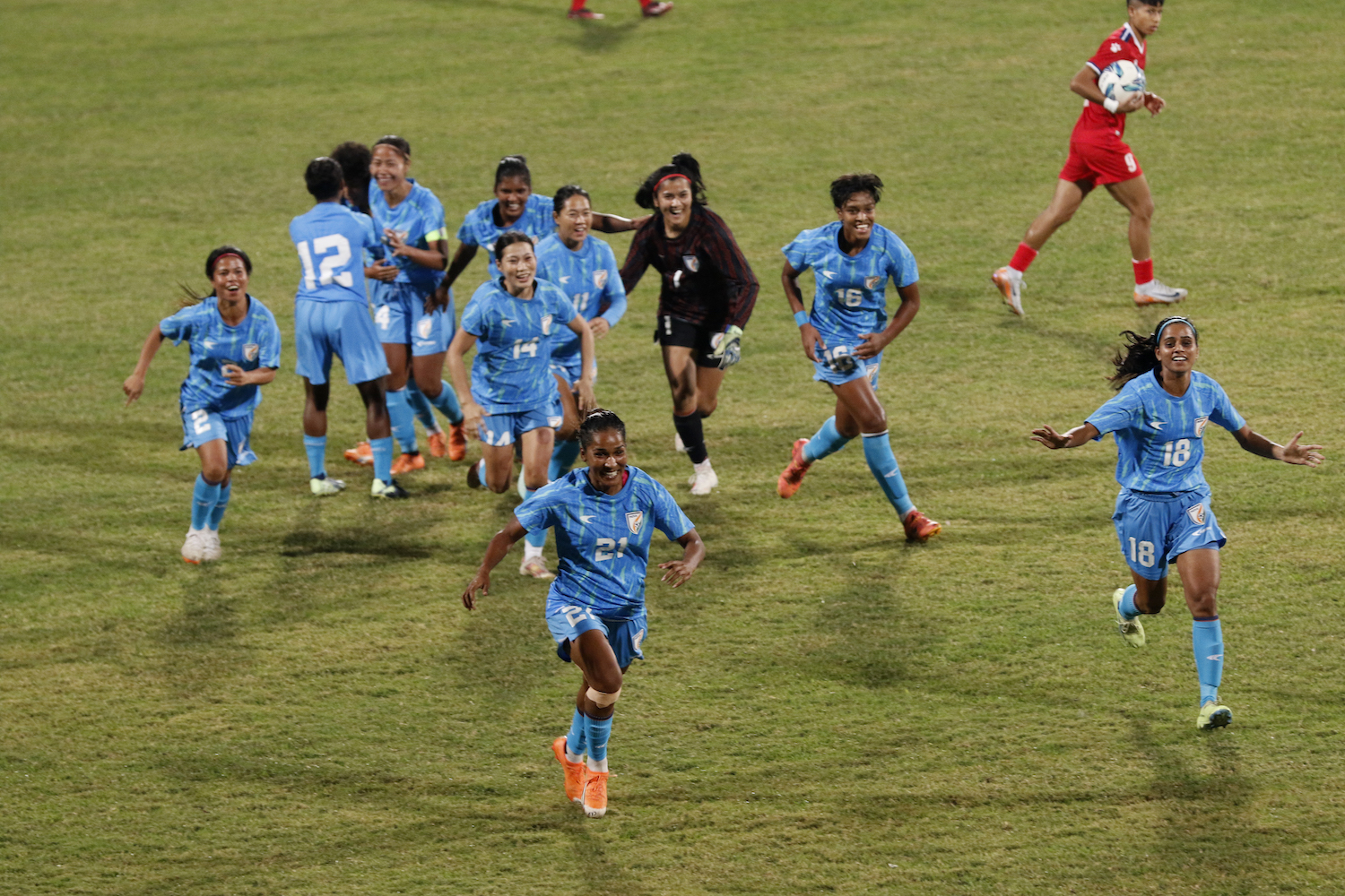 Nepal India women's football SAFF