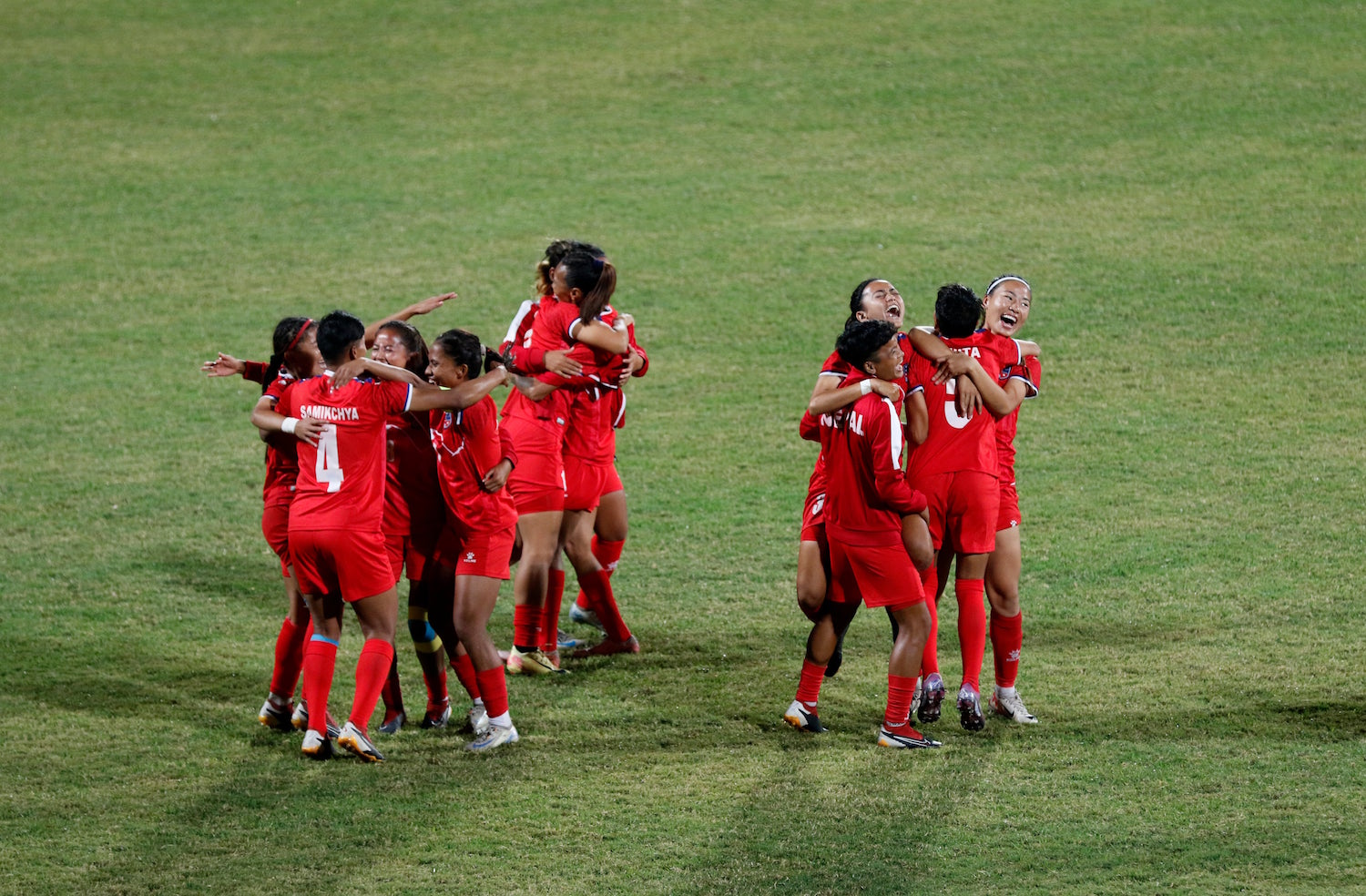 Nepal India women's football SAFF