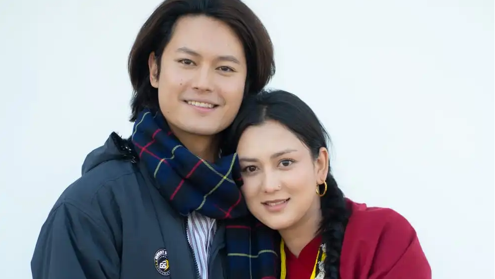 Dhiraj Magar and Upasana Singh Thakuri
