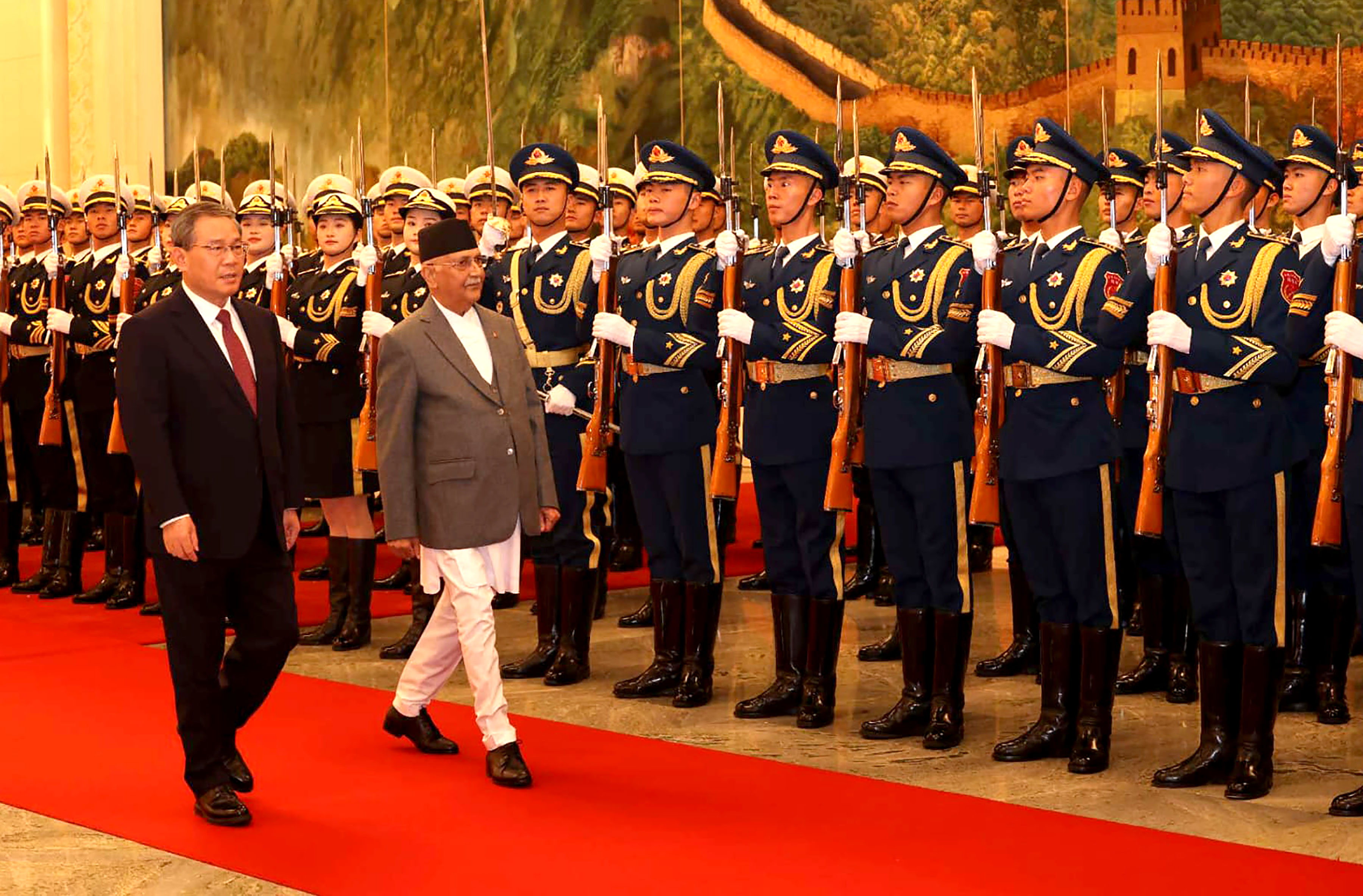 PM Oli in China