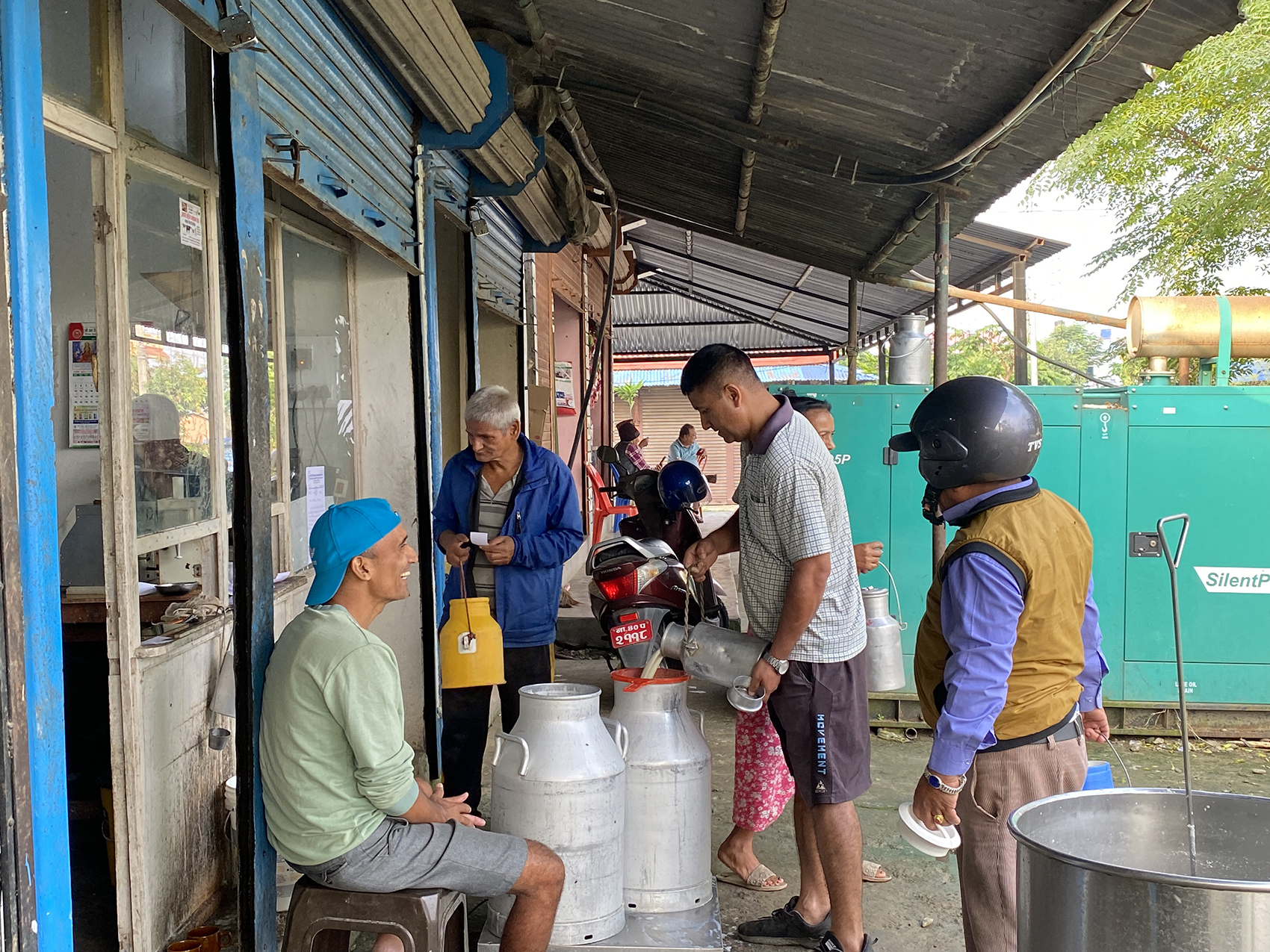 dairy farmers in Chitwan