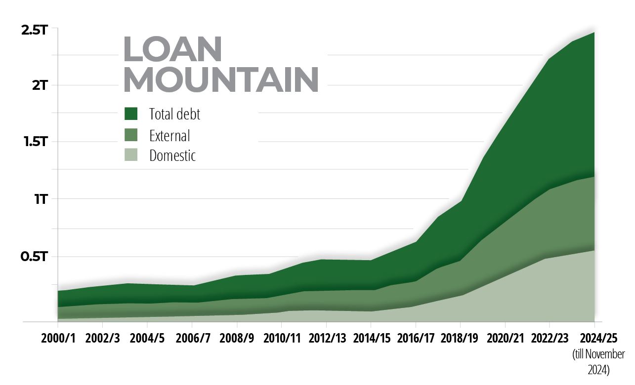 National debt graph NT