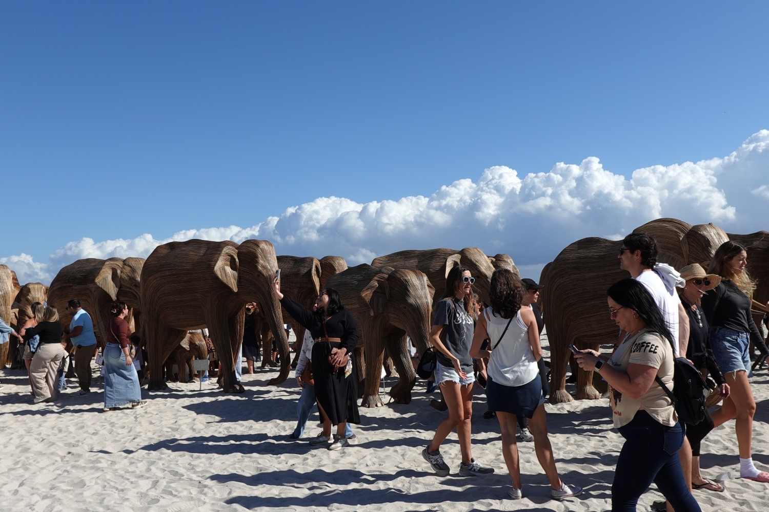 Nepali artist at Miami Art Week NT