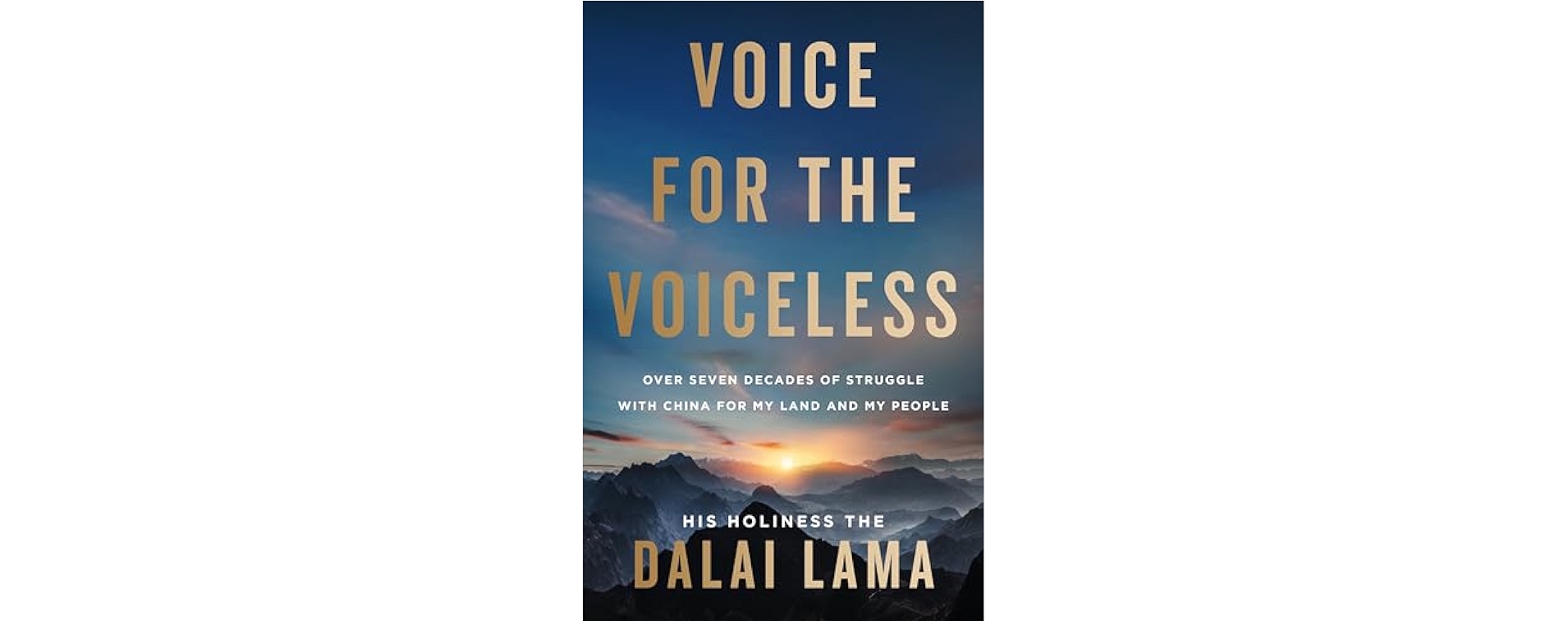 Voice for the Voiceless Dalai Lama