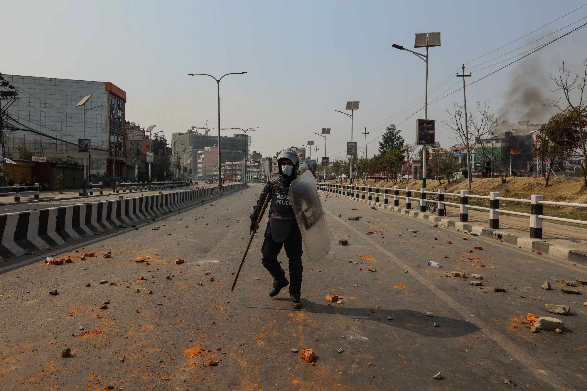 Pro-monarchy protests 28 March NT