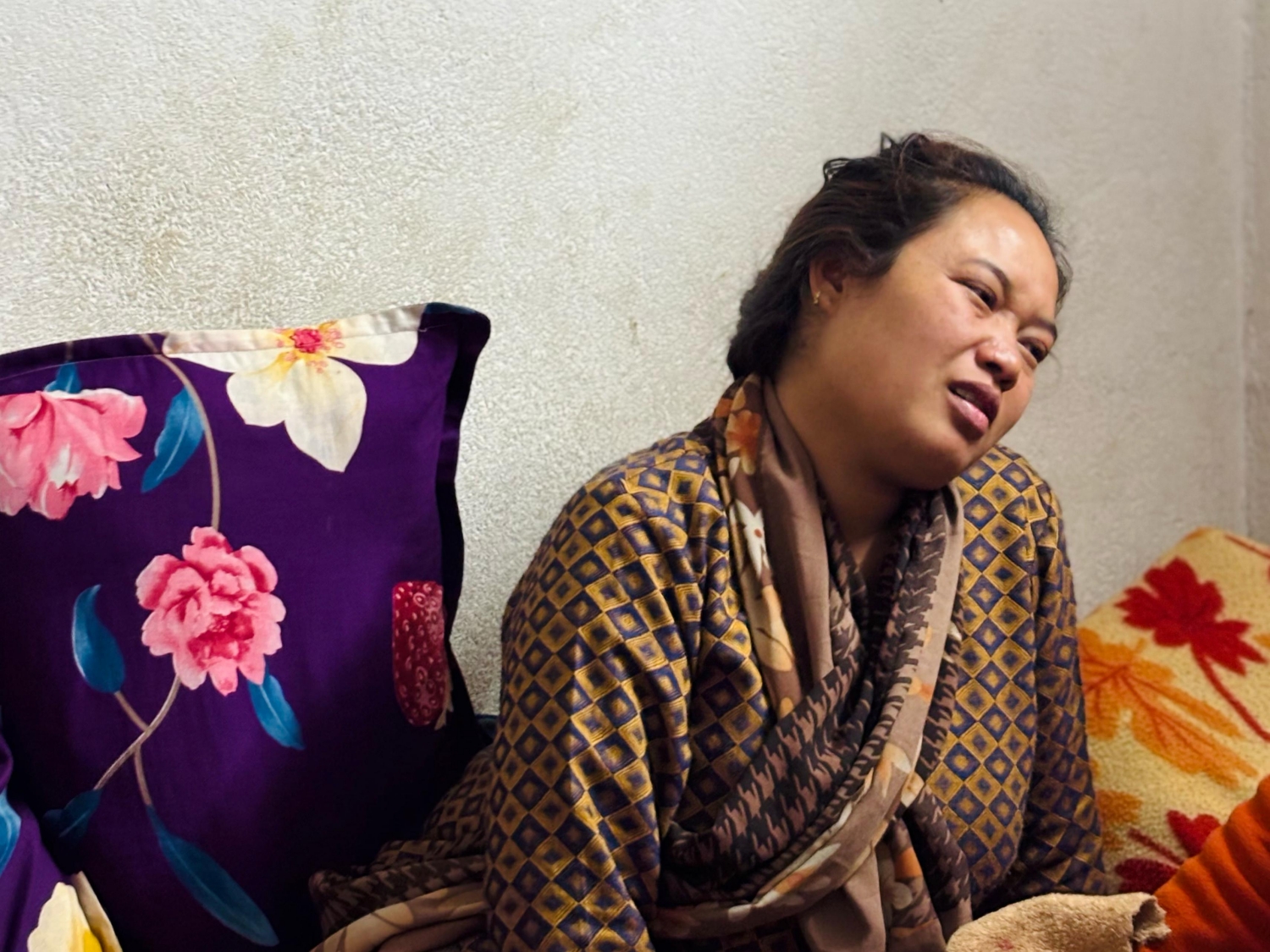 Bhavisha, Sabin's wife