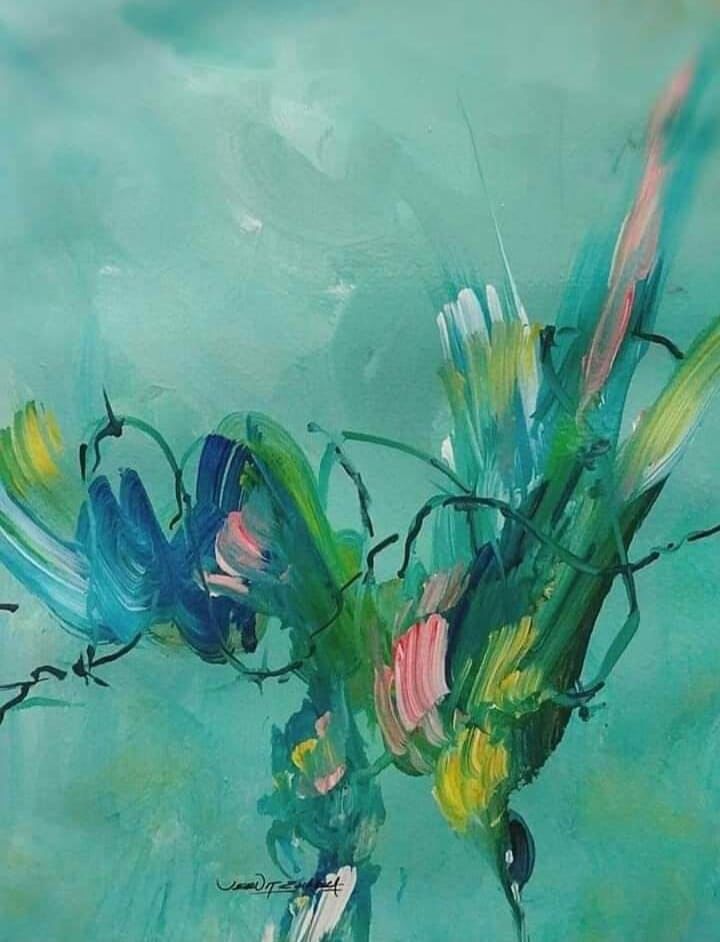 The world of a working artist