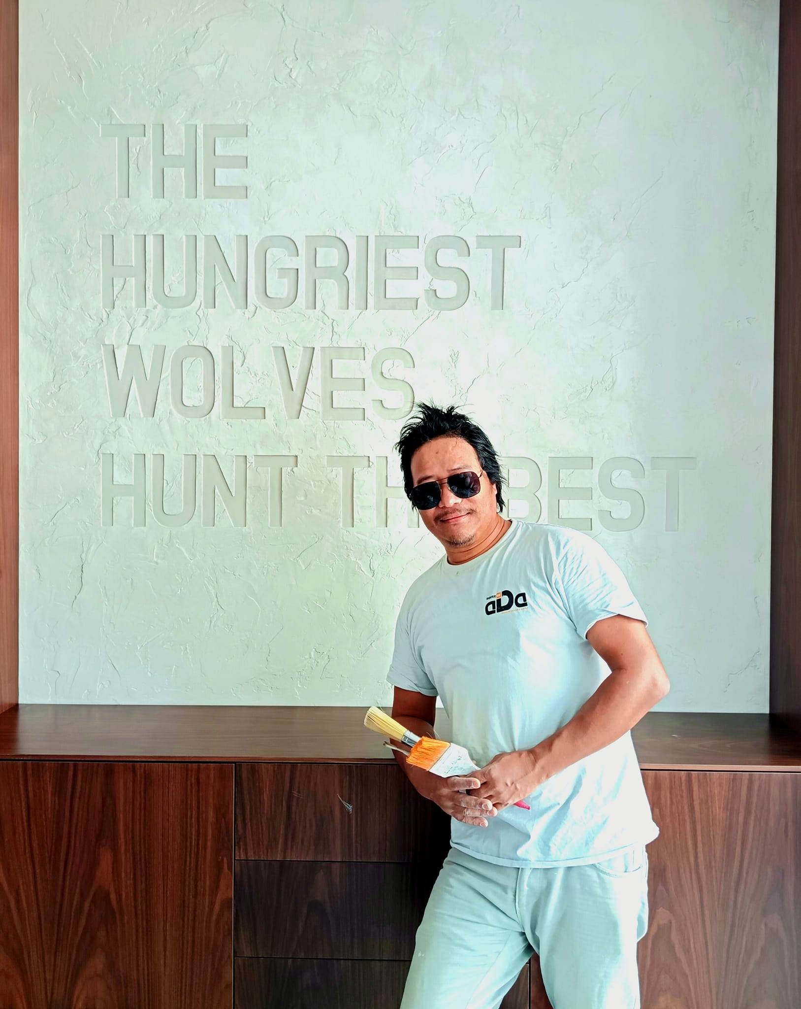 The world of a working artist