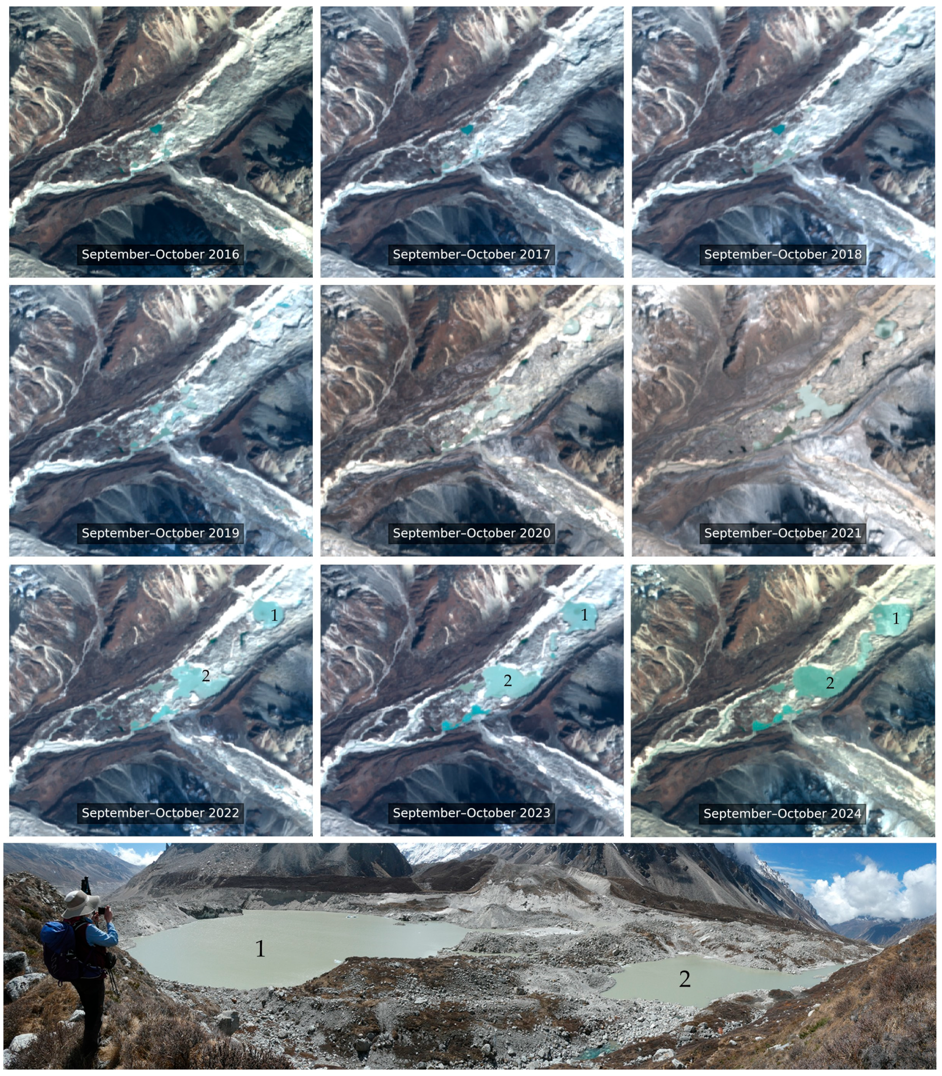 Mapping Kangchenjunga glacial flood risk